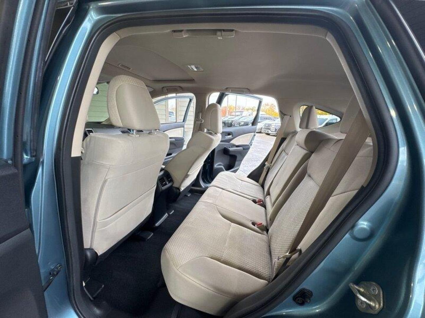 2016 Obsidian Blue Pearl Honda CR-V EX (5J6RM4H54GL) with an 2.4L I4 185hp 181ft. lbs. engine, Automatic transmission, located at 25355 Eames Street, Channahon, IL, 60410, (815) 467-1807, 41.429108, -88.228432 - Oh, baby, have you seen our 2016 Honda CR-V EX in Obsidian Blue Pearl with Beige interior? It's a real head-turner! Let me tell you all about its factory default features. Under the hood, you've got a powerful 2.4L I4 185hp 181ft. lbs. engine that'll have you zooming down the highway like a boss. - Photo#14