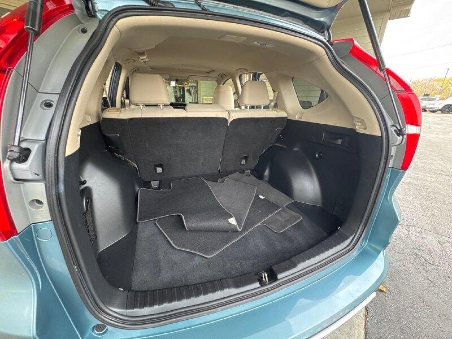 2016 Obsidian Blue Pearl Honda CR-V EX (5J6RM4H54GL) with an 2.4L I4 185hp 181ft. lbs. engine, Automatic transmission, located at 25355 Eames Street, Channahon, IL, 60410, (815) 467-1807, 41.429108, -88.228432 - Oh, baby, have you seen our 2016 Honda CR-V EX in Obsidian Blue Pearl with Beige interior? It's a real head-turner! Let me tell you all about its factory default features. Under the hood, you've got a powerful 2.4L I4 185hp 181ft. lbs. engine that'll have you zooming down the highway like a boss. - Photo#15