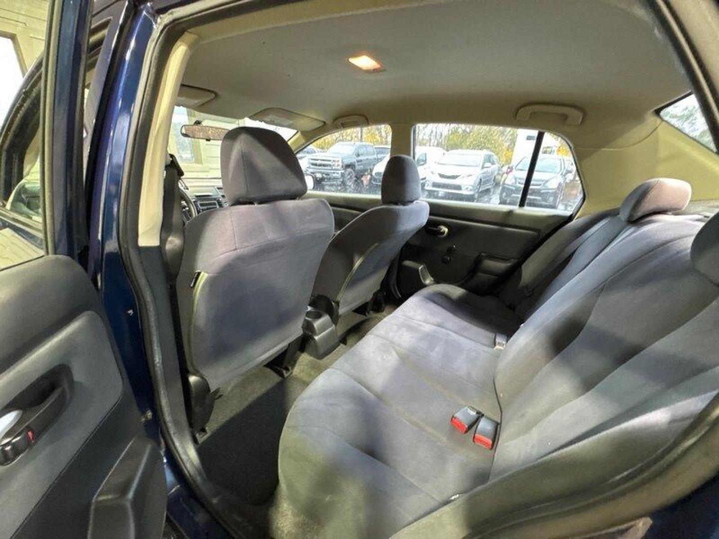 2009 Blue Onyx Nissan Versa 1.6 (3N1CC11EX9L) with an 1.6L I4 107hp 111ft. lbs. engine, Automatic transmission, located at 25355 Eames Street, Channahon, IL, 60410, (815) 467-1807, 41.429108, -88.228432 - Photo#13