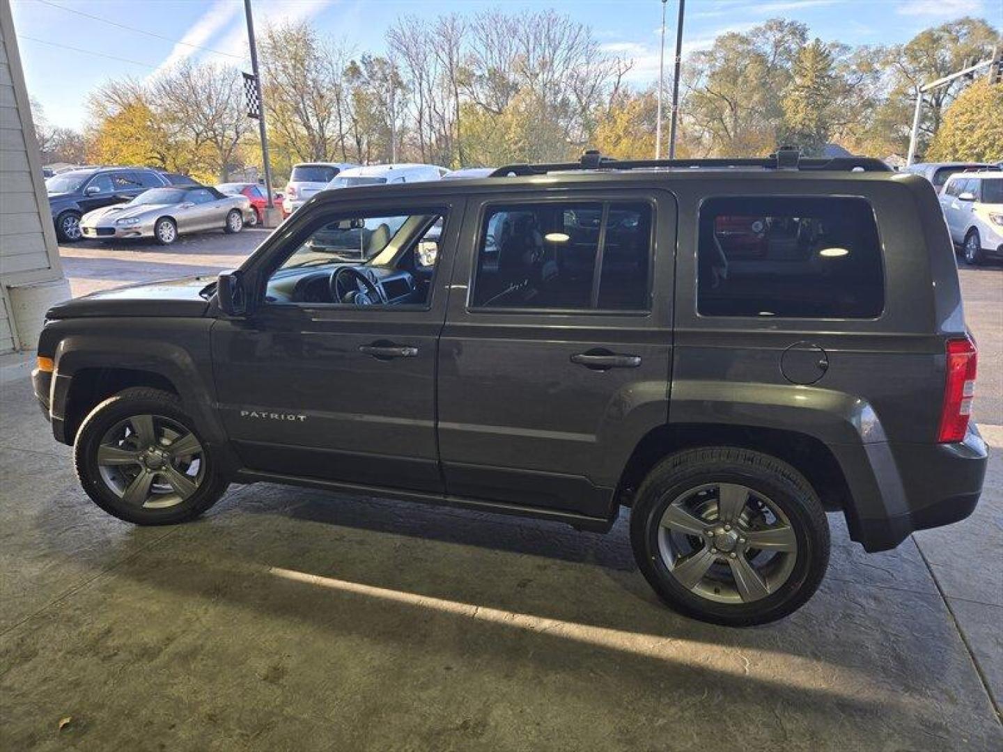 2015 Granite Crystal Metallic Clear Coat Jeep Patriot High Altitude (1C4NJRFB7FD) with an 2.4L I4 172hp 165ft. lbs. engine, Automatic transmission, located at 25355 Eames Street, Channahon, IL, 60410, (815) 467-1807, 41.429108, -88.228432 - Photo#6
