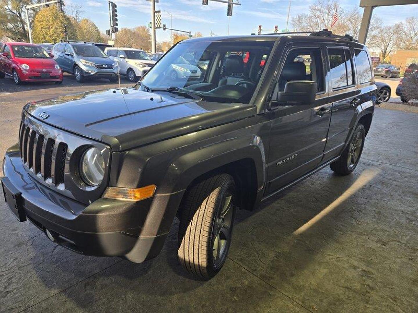 2015 Granite Crystal Metallic Clear Coat Jeep Patriot High Altitude (1C4NJRFB7FD) with an 2.4L I4 172hp 165ft. lbs. engine, Automatic transmission, located at 25355 Eames Street, Channahon, IL, 60410, (815) 467-1807, 41.429108, -88.228432 - Photo#8