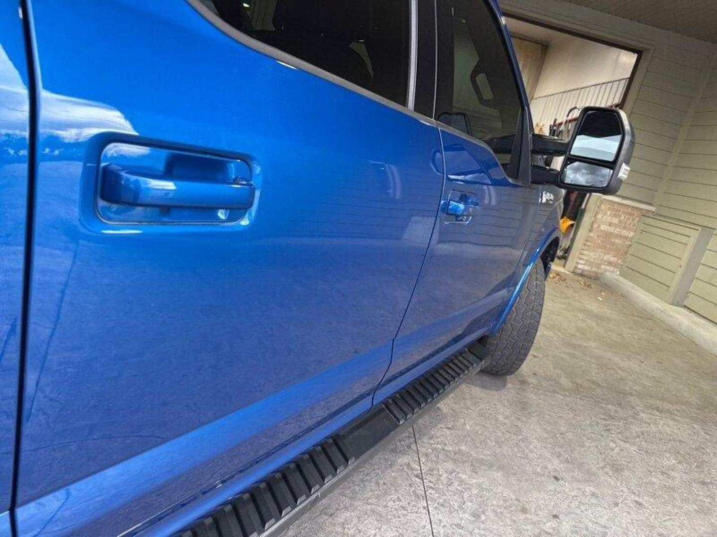 2018 Blue Jeans Ford F-150 Lariat (1FTFW1EG3JF) with an EcoBoost 3.5L Twin Turbo V6 375hp 470ft. lbs. engine, Automatic transmission, located at 25355 Eames Street, Channahon, IL, 60410, (815) 467-1807, 41.429108, -88.228432 - Photo#10