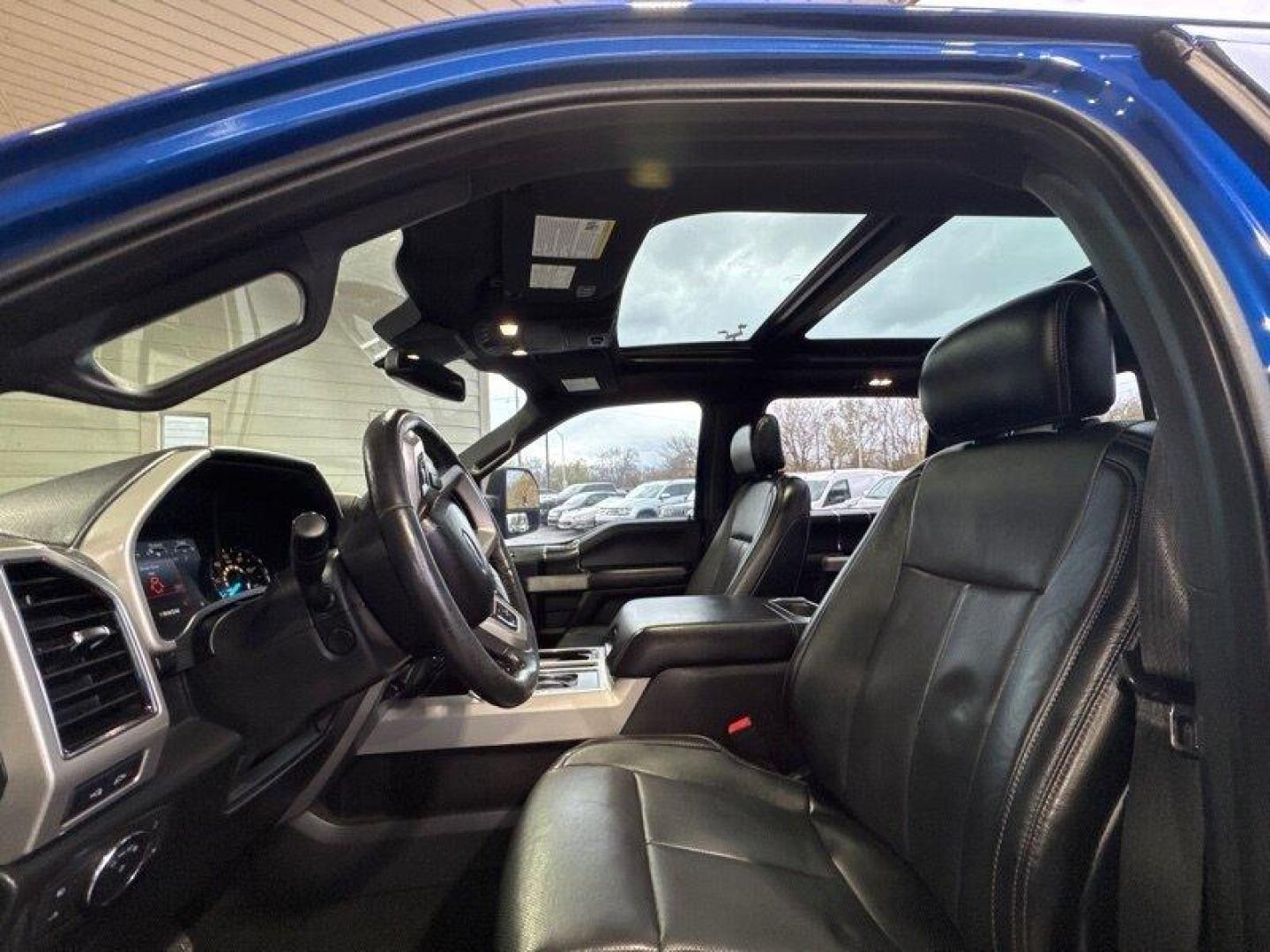 2018 Blue Jeans Ford F-150 Lariat (1FTFW1EG3JF) with an EcoBoost 3.5L Twin Turbo V6 375hp 470ft. lbs. engine, Automatic transmission, located at 25355 Eames Street, Channahon, IL, 60410, (815) 467-1807, 41.429108, -88.228432 - Photo#13