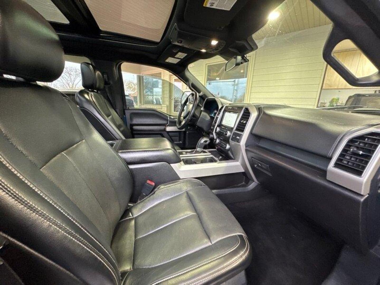 2018 Blue Jeans Ford F-150 Lariat (1FTFW1EG3JF) with an EcoBoost 3.5L Twin Turbo V6 375hp 470ft. lbs. engine, Automatic transmission, located at 25355 Eames Street, Channahon, IL, 60410, (815) 467-1807, 41.429108, -88.228432 - Photo#16
