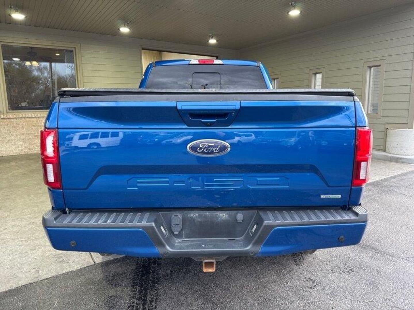 2018 Blue Jeans Ford F-150 Lariat (1FTFW1EG3JF) with an EcoBoost 3.5L Twin Turbo V6 375hp 470ft. lbs. engine, Automatic transmission, located at 25355 Eames Street, Channahon, IL, 60410, (815) 467-1807, 41.429108, -88.228432 - Photo#3