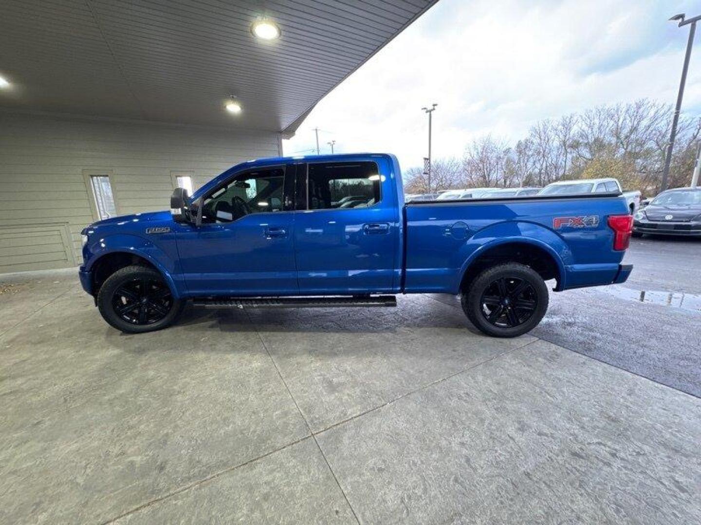 2018 Blue Jeans Ford F-150 Lariat (1FTFW1EG3JF) with an EcoBoost 3.5L Twin Turbo V6 375hp 470ft. lbs. engine, Automatic transmission, located at 25355 Eames Street, Channahon, IL, 60410, (815) 467-1807, 41.429108, -88.228432 - Photo#5