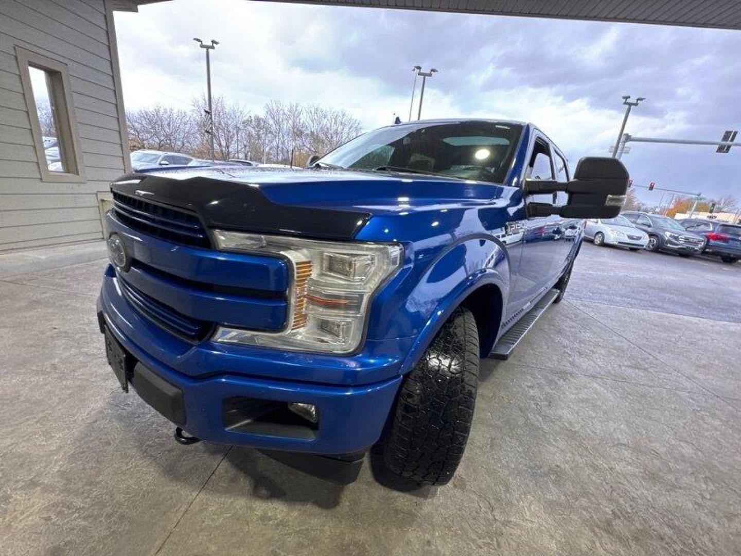2018 Blue Jeans Ford F-150 Lariat (1FTFW1EG3JF) with an EcoBoost 3.5L Twin Turbo V6 375hp 470ft. lbs. engine, Automatic transmission, located at 25355 Eames Street, Channahon, IL, 60410, (815) 467-1807, 41.429108, -88.228432 - Photo#6