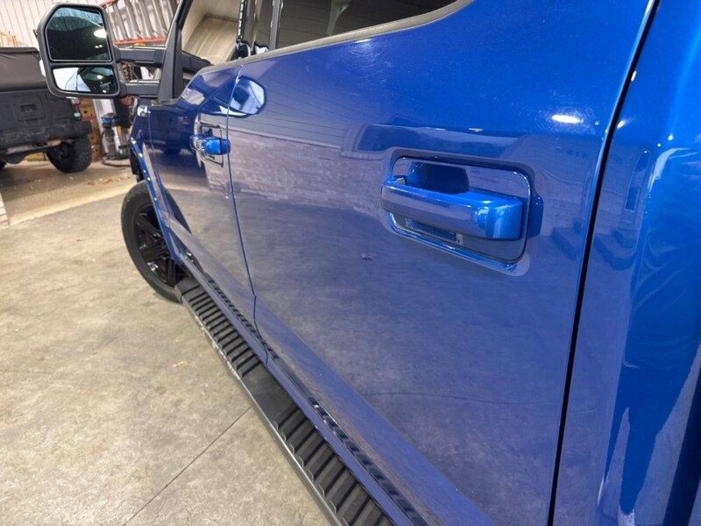 2018 Blue Jeans Ford F-150 Lariat (1FTFW1EG3JF) with an EcoBoost 3.5L Twin Turbo V6 375hp 470ft. lbs. engine, Automatic transmission, located at 25355 Eames Street, Channahon, IL, 60410, (815) 467-1807, 41.429108, -88.228432 - Photo#8