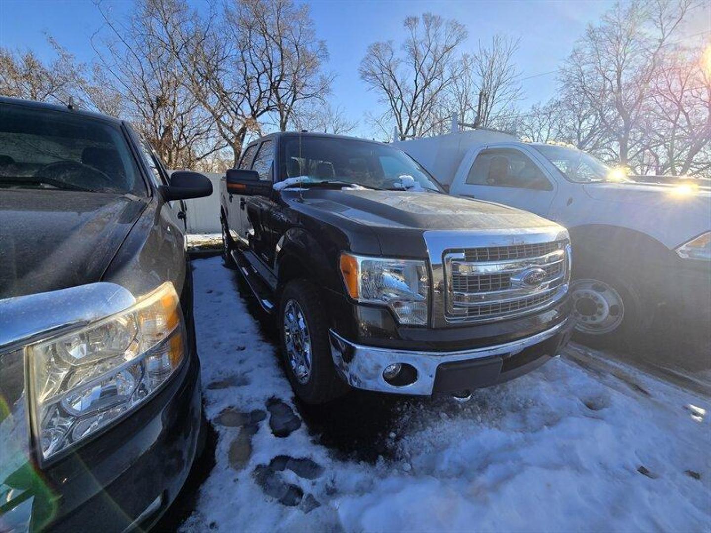 2013 Tuxedo Black Metallic Ford F-150 XLT (1FTFW1ET4DF) with an EcoBoost 3.5L Twin Turbo V6 365hp 420ft. lbs. engine, Automatic transmission, located at 25355 Eames Street, Channahon, IL, 60410, (815) 467-1807, 41.429108, -88.228432 - Photo#1