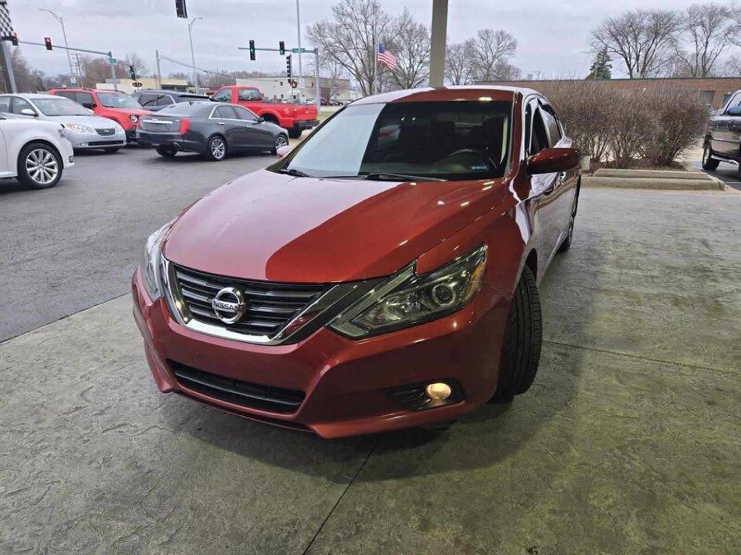 2016 Cayenne Red Nissan Altima 2.5 SR (1N4AL3AP6GC) with an 2.5 engine, Automatic transmission, located at 25355 Eames Street, Channahon, IL, 60410, (815) 467-1807, 41.429108, -88.228432 - Photo#7