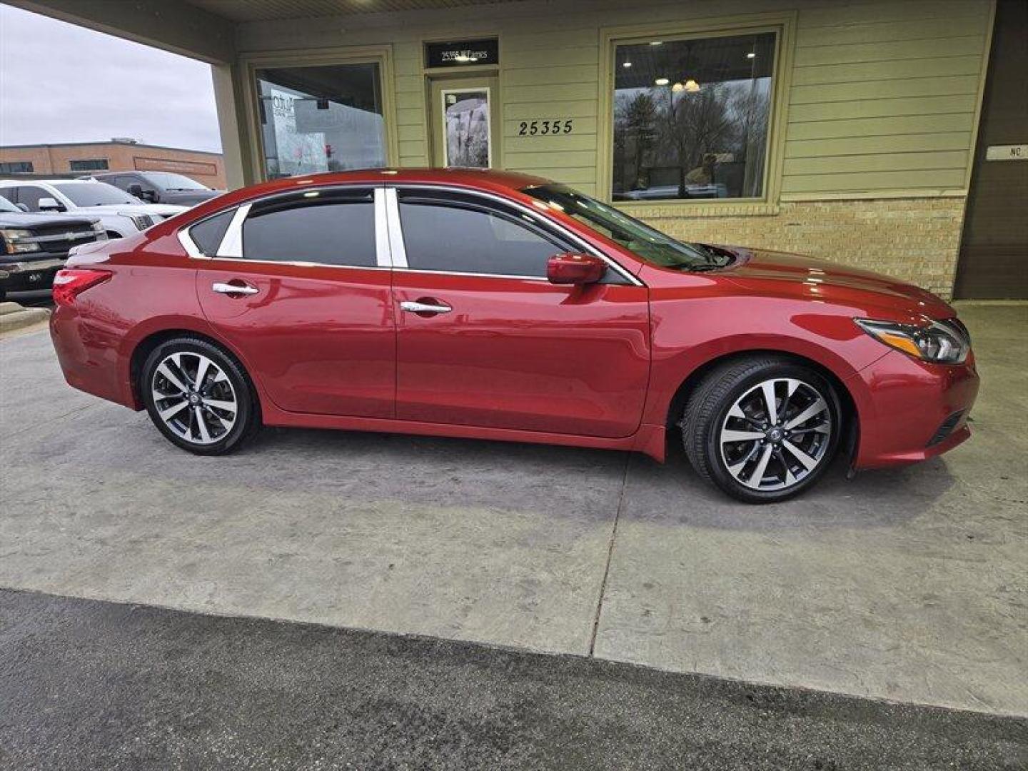2016 Cayenne Red Nissan Altima 2.5 SR (1N4AL3AP6GC) with an 2.5 engine, Automatic transmission, located at 25355 Eames Street, Channahon, IL, 60410, (815) 467-1807, 41.429108, -88.228432 - Photo#1