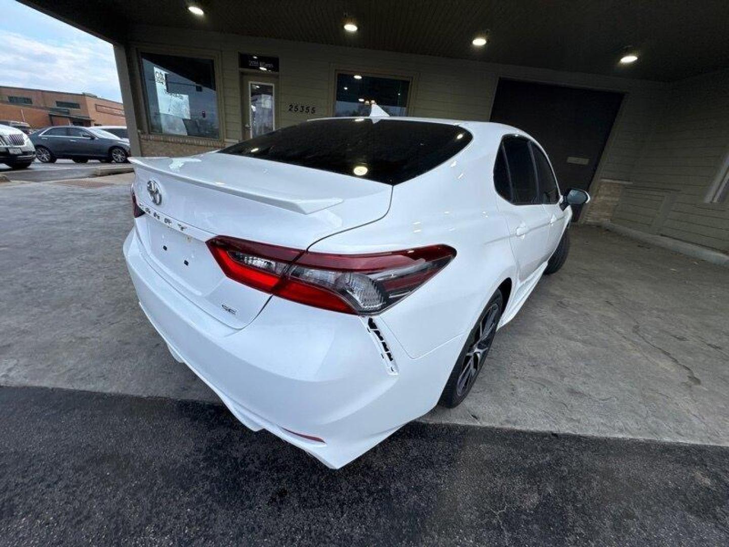2023 Ice Cap Toyota Camry SE (4T1G11AKXPU) with an 2.5L I4 203hp 184ft. lbs. engine, Automatic transmission, located at 25355 Eames Street, Channahon, IL, 60410, (815) 467-1807, 41.429108, -88.228432 - Introducing the 2023 Toyota Camry SE, the ultimate driving machine that will leave you breathless! This powerhouse is equipped with a 2.5L I4 203hp 184ft. lbs. engine that will unleash your inner speed demon. With less than 12,000 miles, averaging less than 6,000 miles per year, this vehicle is prac - Photo#2