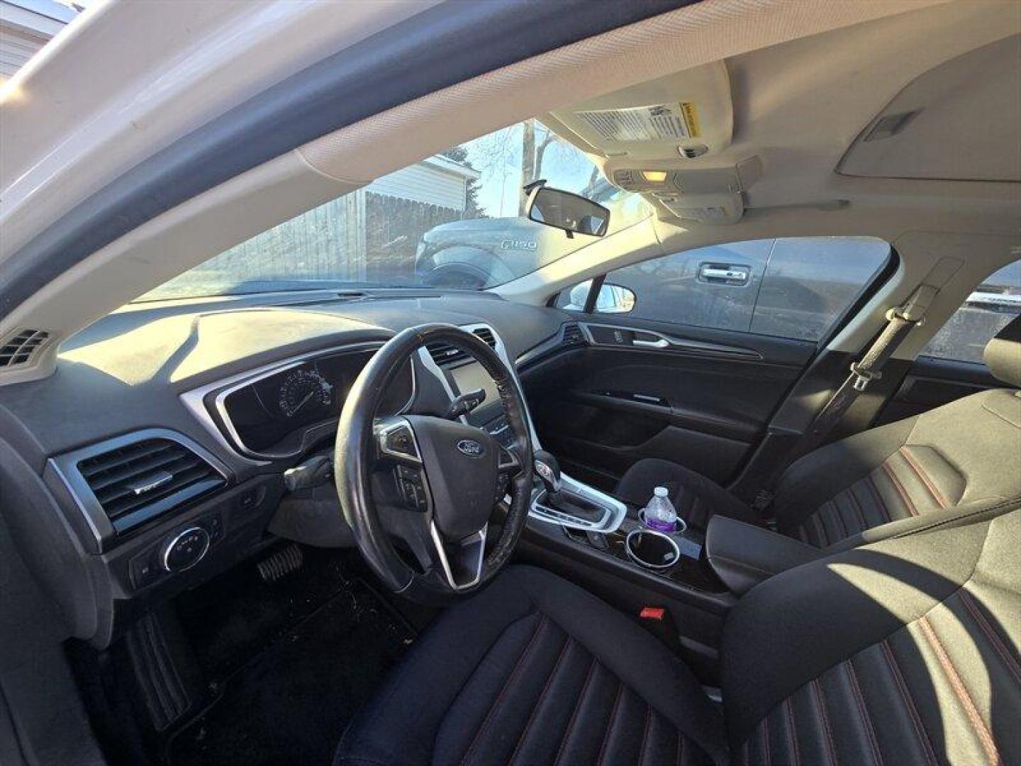 2013 Oxford White Ford Fusion SE (3FA6P0HR7DR) with an EcoBoost 1.6L Turbo I4 178hp 184ft. lbs. engine, Automatic transmission, located at 25355 Eames Street, Channahon, IL, 60410, (815) 467-1807, 41.429108, -88.228432 - TRADE IN SPECIAL, THESE VEHICLES ARE SOLD AS-IS NO WARRANTY. WE WILL TRY TO DISCLOSE WHAT WE KNOW IS WRONG WITH THEM. PRICED TO MOVE. NEED BRAKES, SUSPENSION HAS SOME RATTLES, AND HAS SOME OIL SEAPAGE. *NO FINANCING AVAILABLE. NO SHIPPING AVAILABLE* - Photo#2