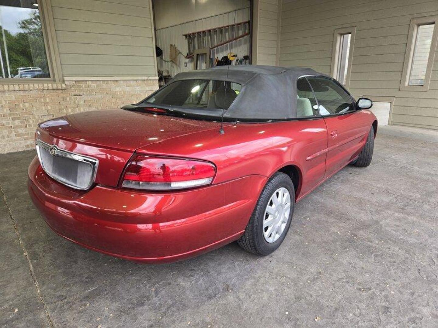 2004 Inferno Red Tinted Pearlcoat Chrysler Sebring LX (1C3EL45X74N) with an 2.4 engine, Automatic transmission, located at 25355 Eames Street, Channahon, IL, 60410, (815) 467-1807, 41.429108, -88.228432 - TRADE IN SPECIAL, THESE VEHICLES ARE SOLD AS-IS NO WARRANTY. WE WILL TRY TO DISCLOSE WHAT WE KNOW IS WRONG WITH THEM. PRICED TO MOVE. CONVERTIBLE TOP DOES NOT GO ALL THE WAY DOWN AND HAS A CUT IN IT, CAR ALSO HAS SOME OIL LEAKES, AND NEEDS BRAKES *NO FINANCING AVAILABLE. NO SHIPPING AVAILABLE* - Photo#3