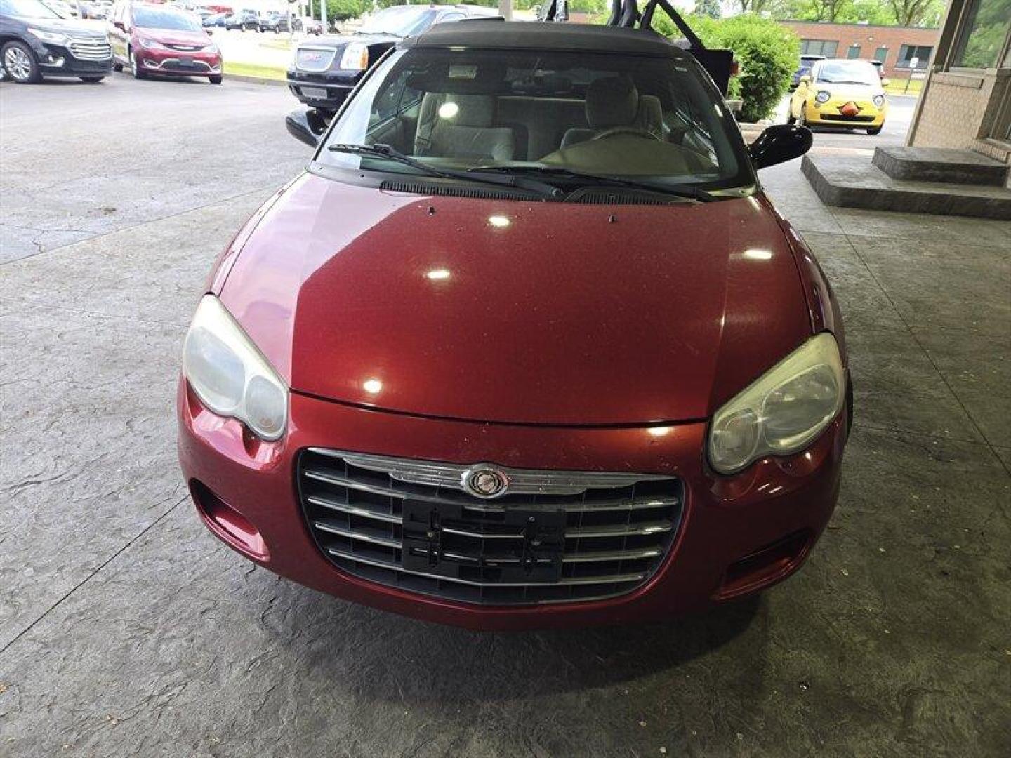 2004 Inferno Red Tinted Pearlcoat Chrysler Sebring LX (1C3EL45X74N) with an 2.4 engine, Automatic transmission, located at 25355 Eames Street, Channahon, IL, 60410, (815) 467-1807, 41.429108, -88.228432 - TRADE IN SPECIAL, THESE VEHICLES ARE SOLD AS-IS NO WARRANTY. WE WILL TRY TO DISCLOSE WHAT WE KNOW IS WRONG WITH THEM. PRICED TO MOVE. CONVERTIBLE TOP DOES NOT GO ALL THE WAY DOWN AND HAS A CUT IN IT, CAR ALSO HAS SOME OIL LEAKES, AND NEEDS BRAKES *NO FINANCING AVAILABLE. NO SHIPPING AVAILABLE* - Photo#10