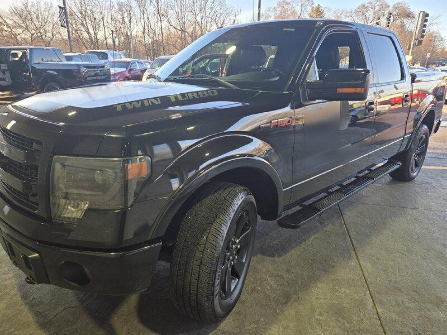 2013 Tuxedo Black Metallic Ford F-150 FX4 (1FTFW1ET1DF) with an EcoBoost 3.5L Twin Turbo V6 365hp 420ft. lbs. engine, Automatic transmission, located at 25355 Eames Street, Channahon, IL, 60410, (815) 467-1807, 41.429108, -88.228432 - Introducing the 2013 Ford F-150 FX4, a powerful and reliable pickup truck that is in excellent overall condition. This vehicle is equipped with a capable and efficient EcoBoost 3.5L Twin Turbo V6 engine that delivers an impressive 365hp and 420ft. lbs. of torque. With a Tuxedo Black Metallic exterio - Photo#11