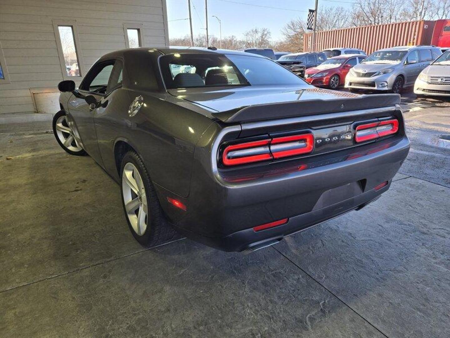 2018 Maximum Steel Metallic Clear Coat Dodge Challenger R/T (2C3CDZBT7JH) with an HEMI 5.7L V8 375hp 410ft. lbs. engine, Automatic transmission, located at 25355 Eames Street, Channahon, IL, 60410, (815) 467-1807, 41.429108, -88.228432 - Introducing a stunning 2018 Dodge Challenger R/T, powered by a HEMI 5.7L V8 engine that delivers 375 horsepower and 410ft. lbs. of torque. This exceptional vehicle has driven less than 10,000 miles per year, with a total mileage of below 64,000 miles. Its impressive fuel efficiency of 15 MPG in the - Photo#6