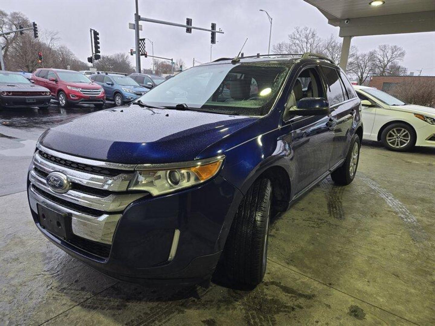 2011 Kona Blue Metallic Ford Edge Limited (2FMDK3KC0BB) with an 3.5L V6 285hp 253ft. lbs. engine, Automatic transmission, located at 25355 Eames Street, Channahon, IL, 60410, (815) 467-1807, 41.429108, -88.228432 - Photo#6