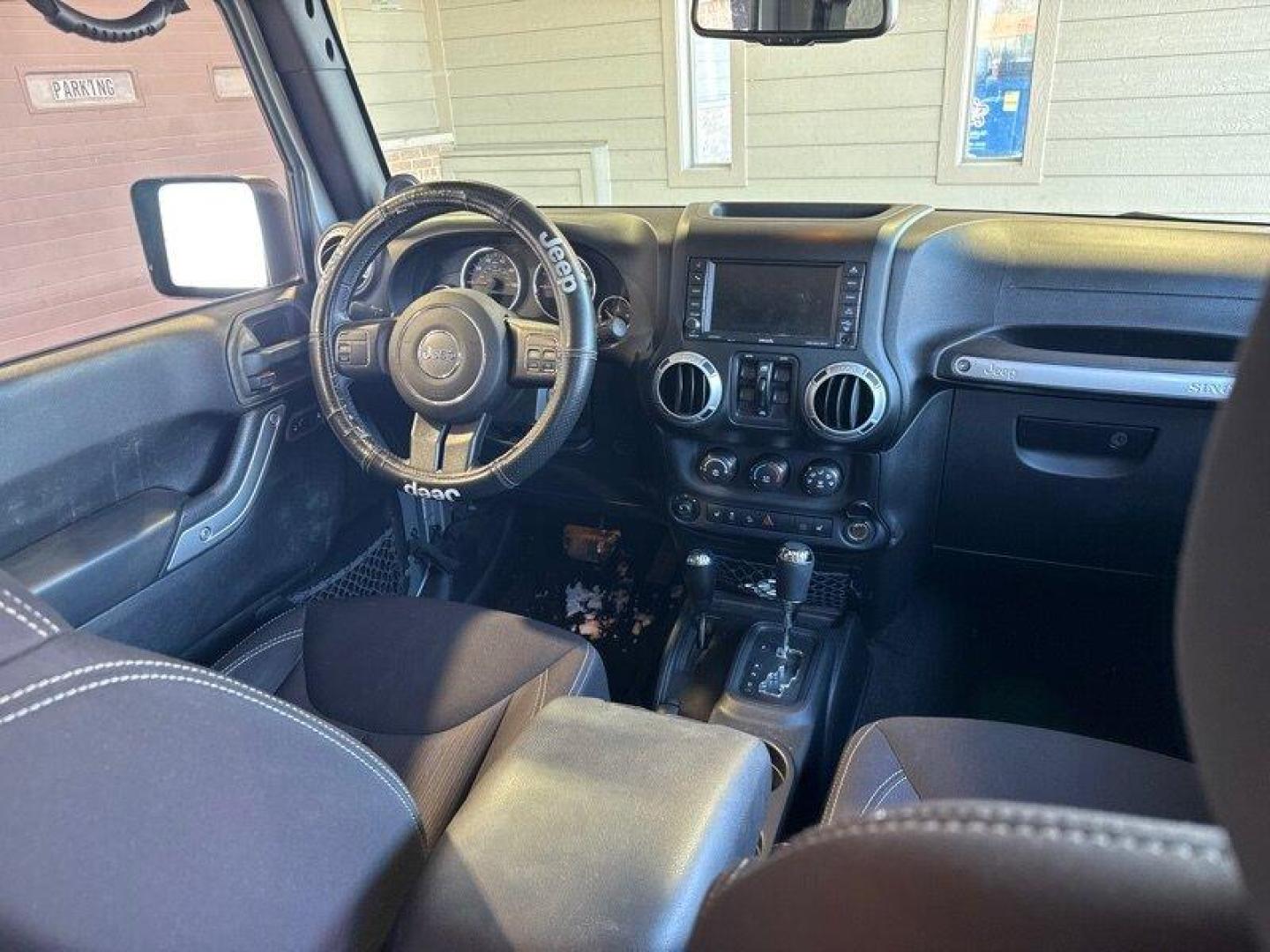 2014 Billet Silver Metallic Clear Coat Jeep Wrangler Unlimited Sahara (1C4BJWEG2EL) with an 3.6L V6 285hp 260ft. lbs. engine, Automatic transmission, located at 25355 Eames Street, Channahon, IL, 60410, (815) 467-1807, 41.429108, -88.228432 - Introducing the 2014 Jeep Wrangler Unlimited Sahara! This rugged and powerful SUV is ready for any adventure you can throw at it. Powered by a 3.6L V6 engine that produces 285 horsepower and 260 foot-pounds of torque, this Wrangler is built to handle any challenge. The exterior of this Wrangler is - Photo#15