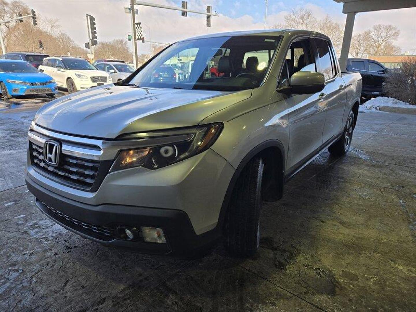 2019 Modern Steel Metallic Honda Ridgeline RTL (5FPYK2F53KB) with an 3.5L V6 280hp 262ft. lbs. engine, Automatic transmission, located at 25355 Eames Street, Channahon, IL, 60410, (815) 467-1807, 41.429108, -88.228432 - Photo#14