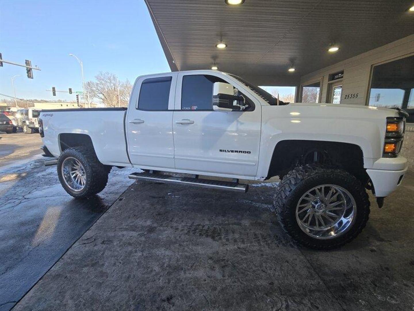 2015 Summit White Chevrolet Silverado 1500 LT LT1 (1GCVKREC4FZ) with an EcoTec3 5.3L V8 355hp 383ft. lbs. engine, 6Speed Shiftable Au transmission, located at 25355 Eames Street, Channahon, IL, 60410, (815) 467-1807, 41.429108, -88.228432 - Photo#1