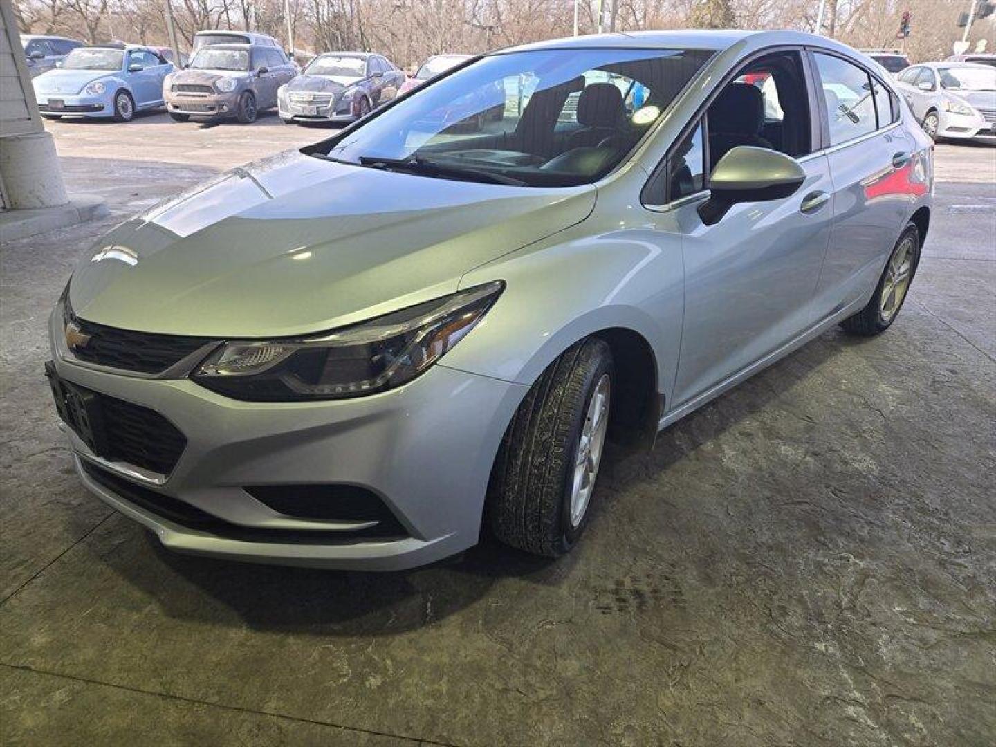 2017 Silver Ice Metallic Chevrolet Cruze LT (3G1BE6SM0HS) with an 1.4 engine, Automatic transmission, located at 25355 Eames Street, Channahon, IL, 60410, (815) 467-1807, 41.429108, -88.228432 - Introducing the 2017 Chevrolet Cruze LT Auto, a sleek and stylish sedan that exudes quality and performance. Powered by a 1.4 engine, this vehicle offers a smooth driving experience with excellent fuel efficiency, averaging 29 MPG in the city and 38 MPG on the highway. With a stunning Arctic Blue - Photo#8