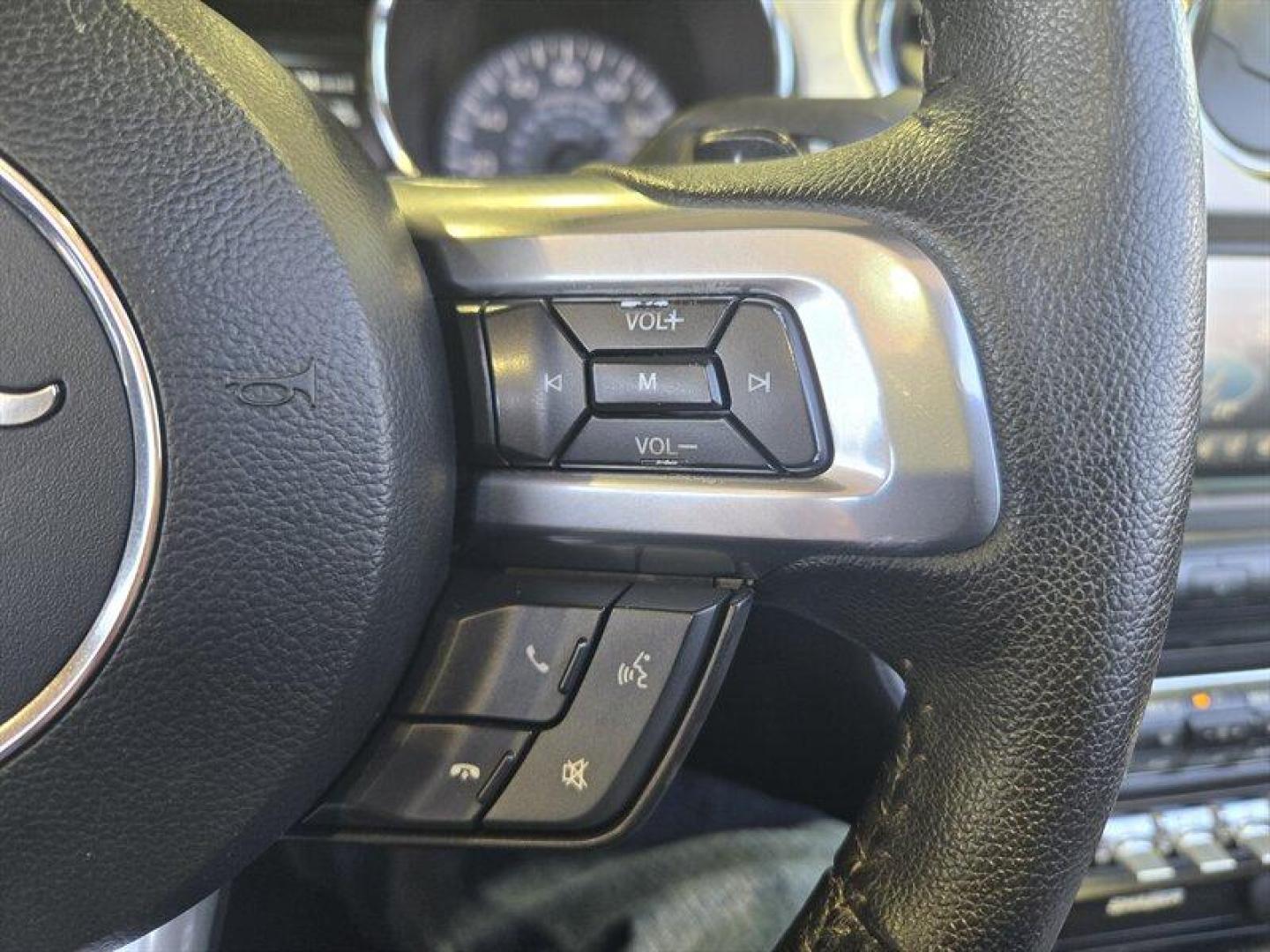 2015 Black Ford Mustang EcoBoost Premium (1FATP8UH1F5) with an EcoBoost 2.3L Turbo I4 310hp 320ft. lbs. engine, Automatic transmission, located at 25355 Eames Street, Channahon, IL, 60410, (815) 467-1807, 41.429108, -88.228432 - Photo#19