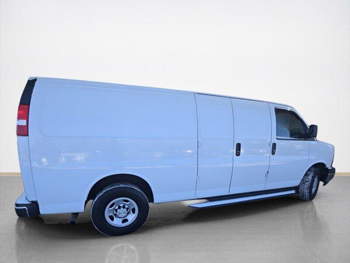 2021 Summit White Chevrolet Express Work Van Cargo (1GCWGBF7XM1) with an 6.6L V8 401hp 464ft. lbs. engine, Automatic transmission, located at 25355 Eames Street, Channahon, IL, 60410, (815) 467-1807, 41.429108, -88.228432 - Introducing the 2021 Chevrolet Express 2500, a versatile full-sized cargo van perfect for any commercial or personal use. This vehicle is powered by a robust 6.6L V8 engine, producing 401 horsepower and 464 foot-pounds of torque, providing ample power to tackle any job. The factory default feature - Photo#3