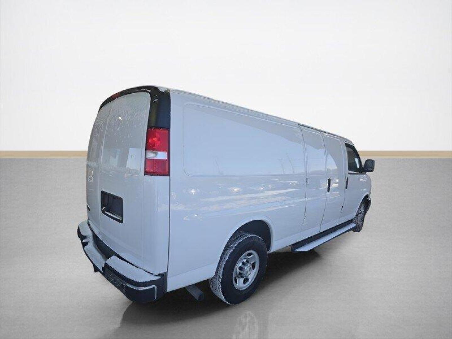 2021 Summit White Chevrolet Express Work Van Cargo (1GCWGBF7XM1) with an 6.6L V8 401hp 464ft. lbs. engine, Automatic transmission, located at 25355 Eames Street, Channahon, IL, 60410, (815) 467-1807, 41.429108, -88.228432 - Introducing the 2021 Chevrolet Express 2500, a versatile full-sized cargo van perfect for any commercial or personal use. This vehicle is powered by a robust 6.6L V8 engine, producing 401 horsepower and 464 foot-pounds of torque, providing ample power to tackle any job. The factory default feature - Photo#4