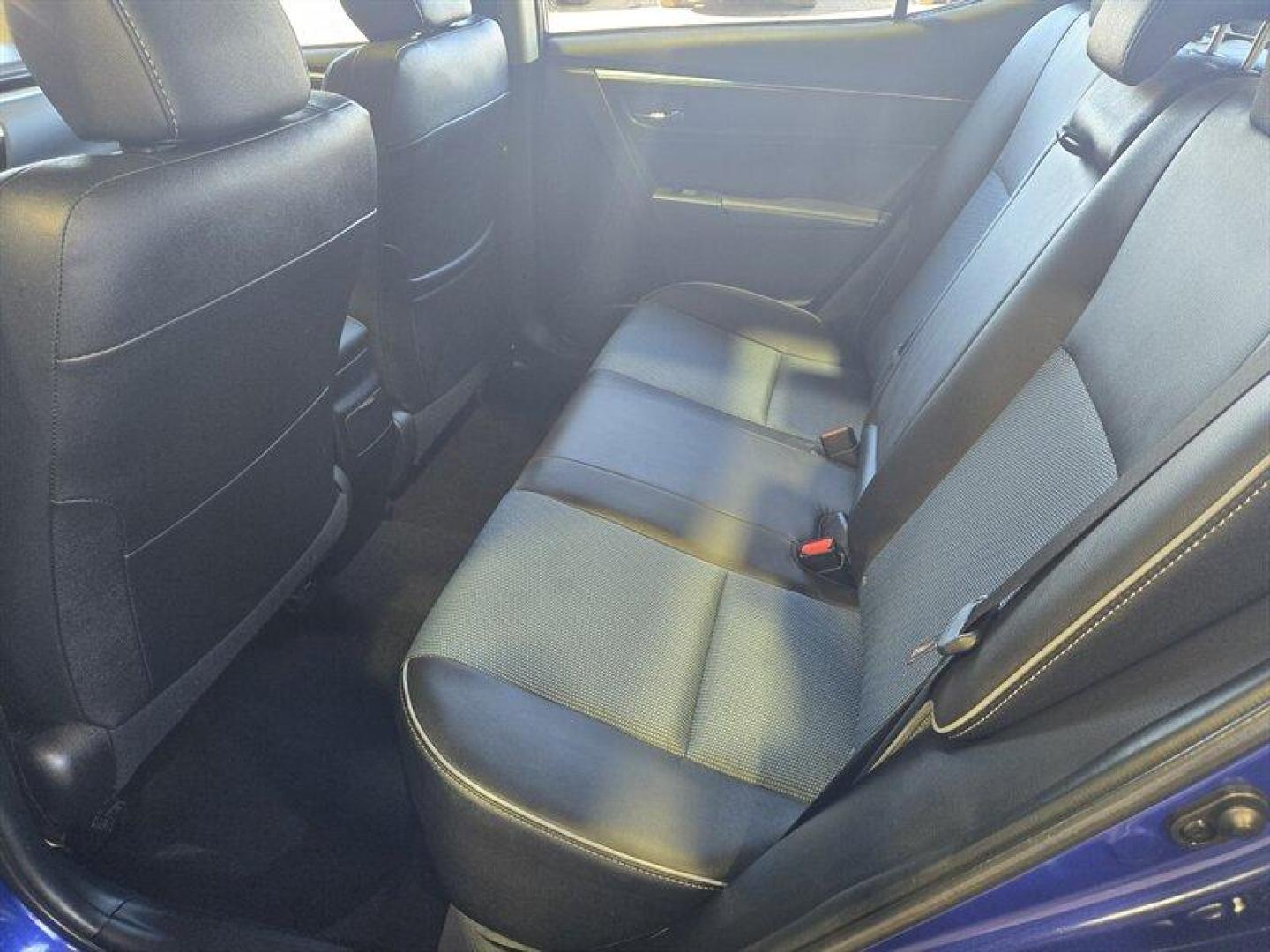 2015 Blue Toyota Corolla S (2T1BURHE8FC) with an 1.8L I4 132hp 128ft. lbs. engine, Automatic transmission, located at 25355 Eames Street, Channahon, IL, 60410, (815) 467-1807, 41.429108, -88.228432 - Photo#12