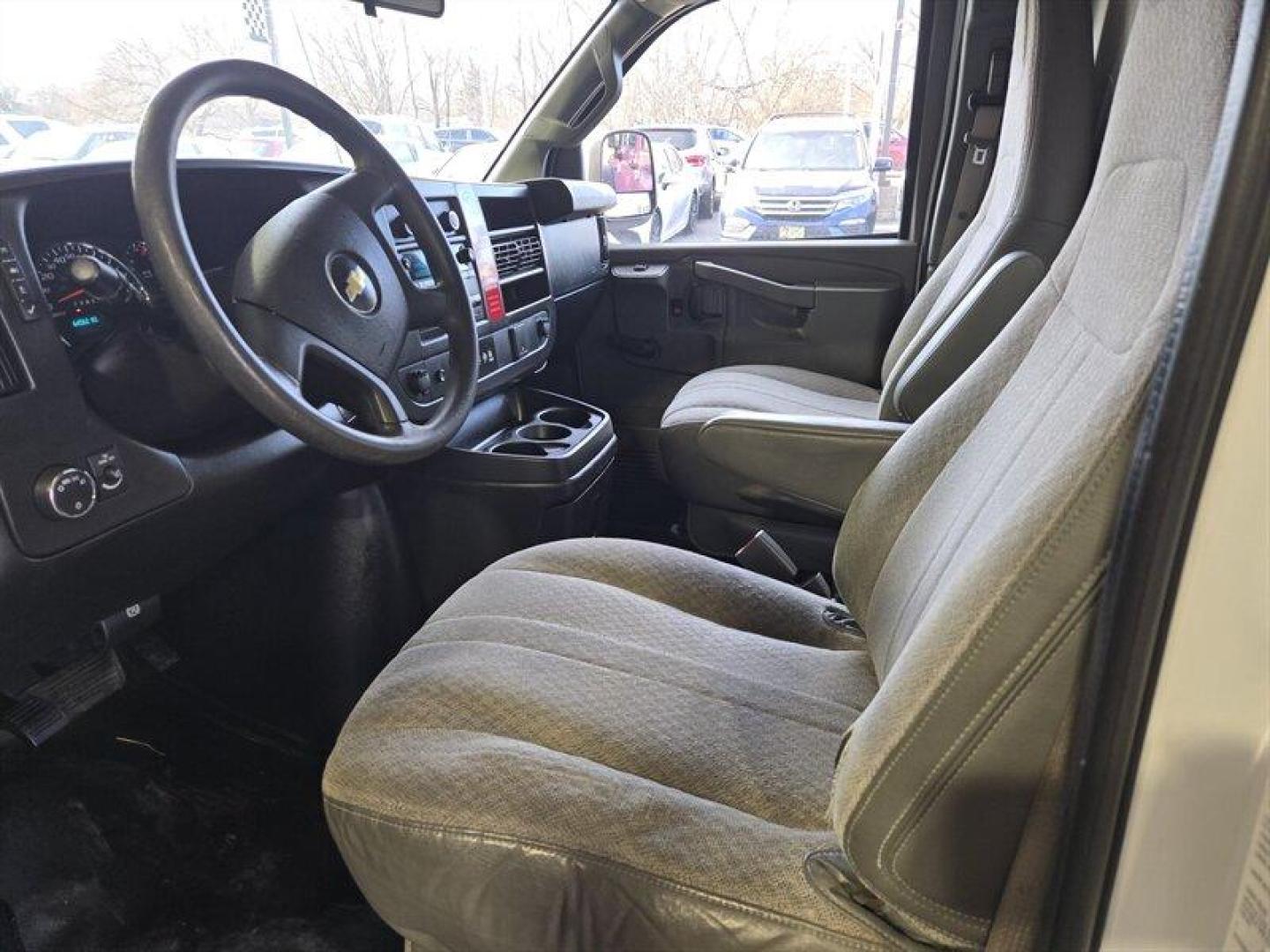 2018 Summit White Chevrolet Express Work Van Cargo (1GCWGAFP8J1) with an EcoTec3 4.3L V6 276hp 298ft. lbs. engine, Automatic transmission, located at 25355 Eames Street, Channahon, IL, 60410, (815) 467-1807, 41.429108, -88.228432 - Photo#13