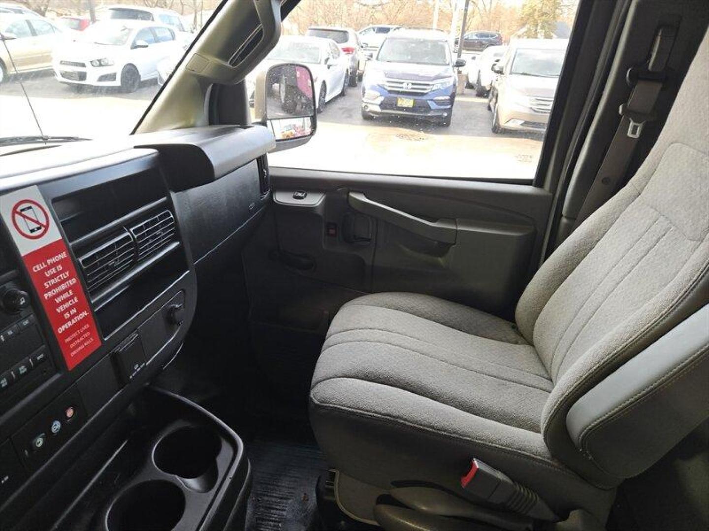 2018 Summit White Chevrolet Express Work Van Cargo (1GCWGAFP8J1) with an EcoTec3 4.3L V6 276hp 298ft. lbs. engine, Automatic transmission, located at 25355 Eames Street, Channahon, IL, 60410, (815) 467-1807, 41.429108, -88.228432 - Photo#20