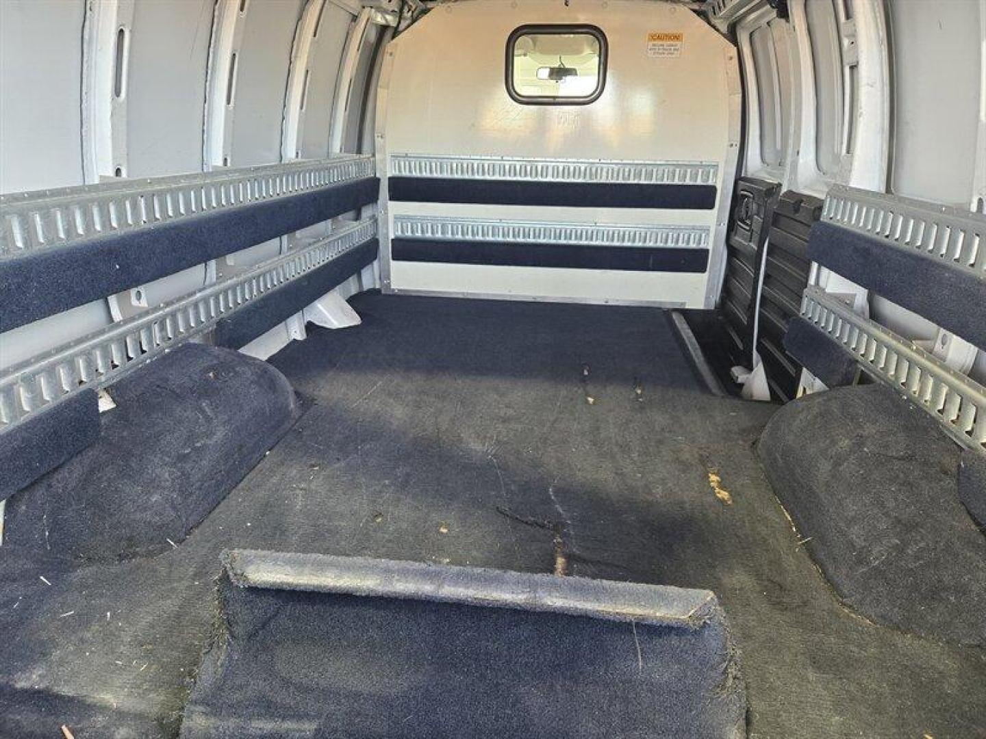 2018 Summit White Chevrolet Express Work Van Cargo (1GCWGAFP8J1) with an EcoTec3 4.3L V6 276hp 298ft. lbs. engine, Automatic transmission, located at 25355 Eames Street, Channahon, IL, 60410, (815) 467-1807, 41.429108, -88.228432 - Photo#22