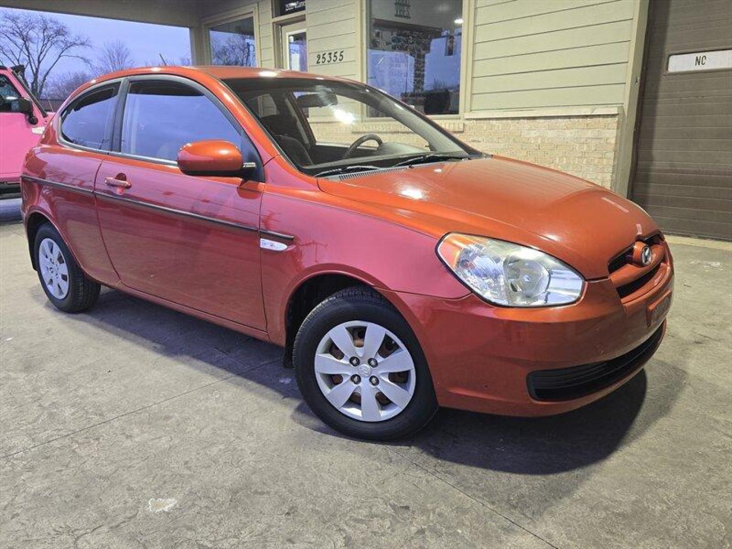 2010 Tango Red Hyundai ACCENT GS (KMHCM3AC6AU) with an 1.6L I4 110hp 106ft. lbs. engine, Automatic transmission, located at 25355 Eames Street, Channahon, IL, 60410, (815) 467-1807, 41.429108, -88.228432 - Looking for a reliable ride that won't break the bank on gas? Feast your eyes on the 2010 Hyundai ACCENT GS in the eye-catching Tango Red exterior with a sleek Black interior. This baby runs on a spunky 1.6L I4 engine, pumping out 110hp and 106ft. lbs. of torque. With less than 67,000 miles on the o - Photo#0