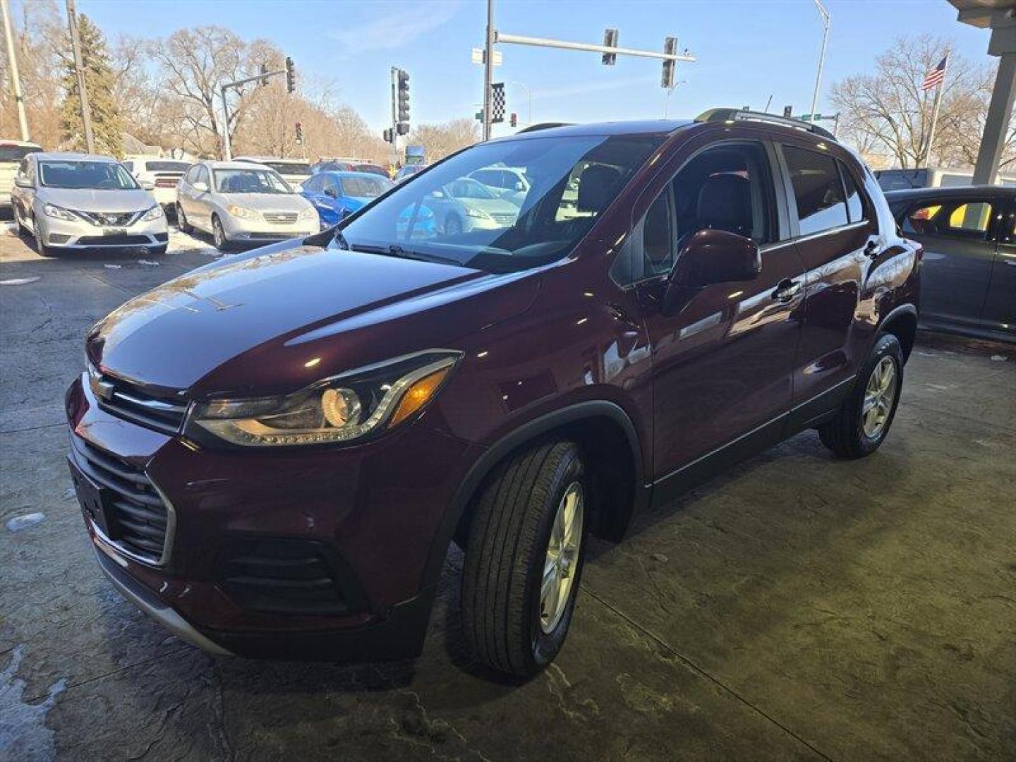 2017 Red Hot Chevrolet Trax LT (3GNCJPSB4HL) with an 1.4 engine, Automatic transmission, located at 25355 Eames Street, Channahon, IL, 60410, (815) 467-1807, 41.429108, -88.228432 - Photo#6