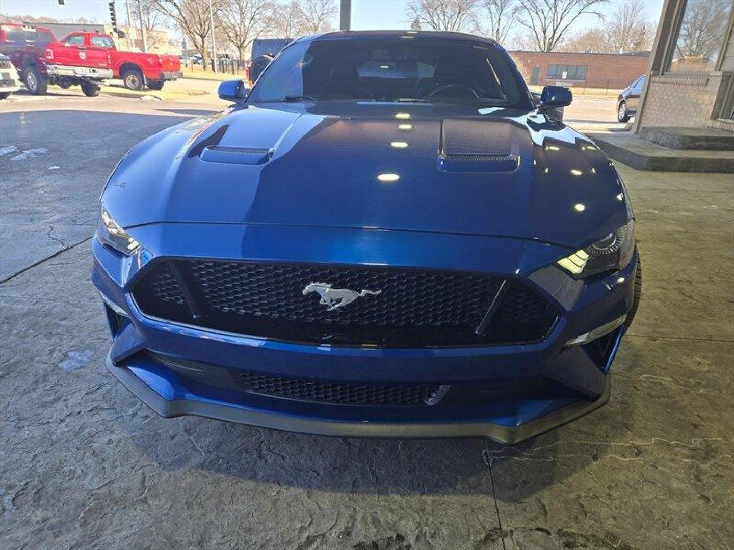 2018 Lightning Blue Ford Mustang GT Premium (1FA6P8CF9J5) with an 5.0L V8 460hp 420ft. lbs. engine, 6 Speed Manual transmission, located at 25355 Eames Street, Channahon, IL, 60410, (815) 467-1807, 41.429108, -88.228432 - This 2018 Ford Mustang GT is a powerhouse on the road, boasting a 5.0L V8 engine that delivers 460hp and 420ft. lbs. of torque. The striking Kona Blue exterior is complemented by the sleek Ebony interior, creating a sporty and luxurious look. With under 14,000 miles on the odometer, averaging less t - Photo#13