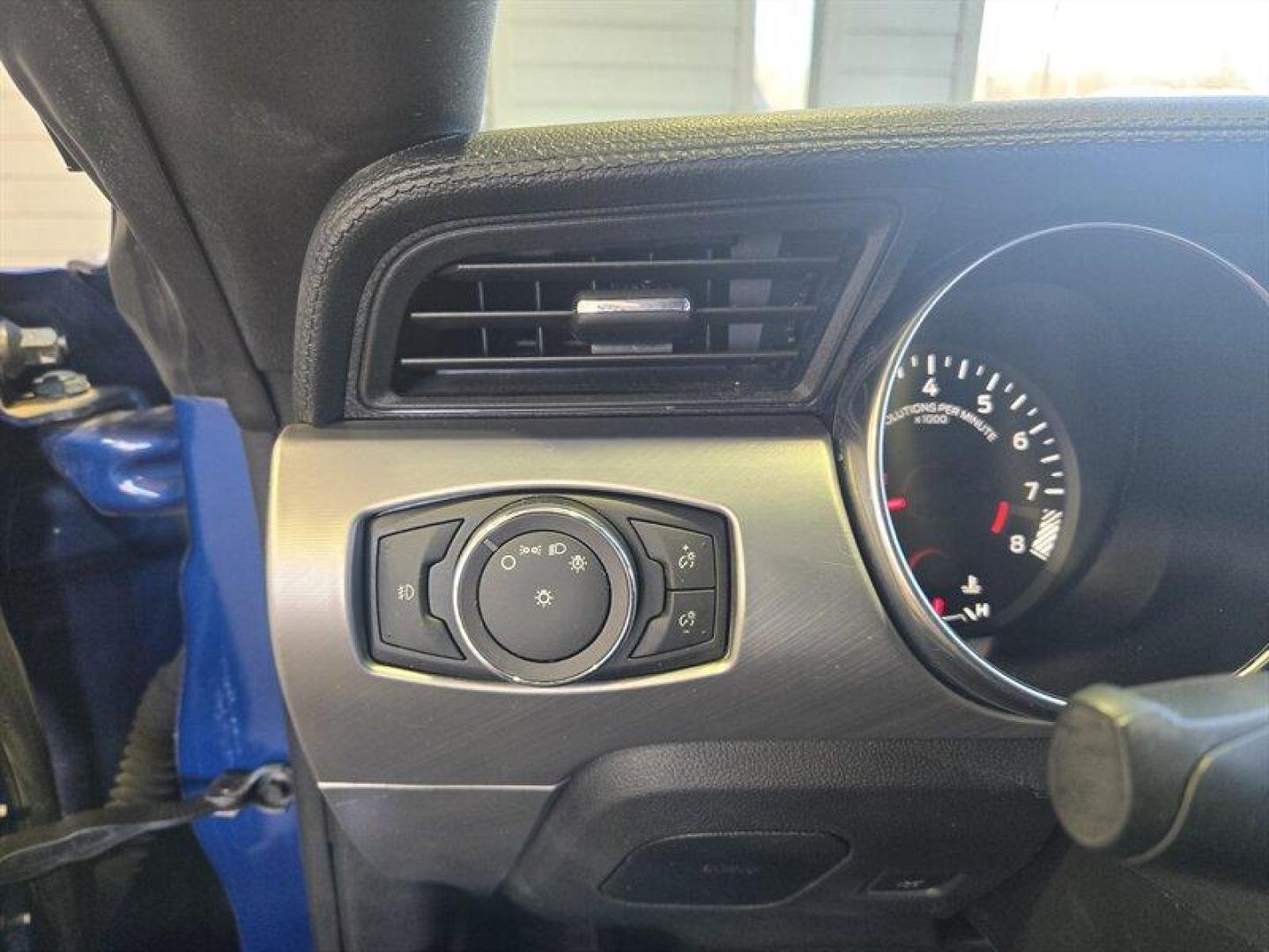 2018 Lightning Blue Ford Mustang GT Premium (1FA6P8CF9J5) with an 5.0L V8 460hp 420ft. lbs. engine, 6 Speed Manual transmission, located at 25355 Eames Street, Channahon, IL, 60410, (815) 467-1807, 41.429108, -88.228432 - This 2018 Ford Mustang GT is a powerhouse on the road, boasting a 5.0L V8 engine that delivers 460hp and 420ft. lbs. of torque. The striking Kona Blue exterior is complemented by the sleek Ebony interior, creating a sporty and luxurious look. With under 14,000 miles on the odometer, averaging less t - Photo#18