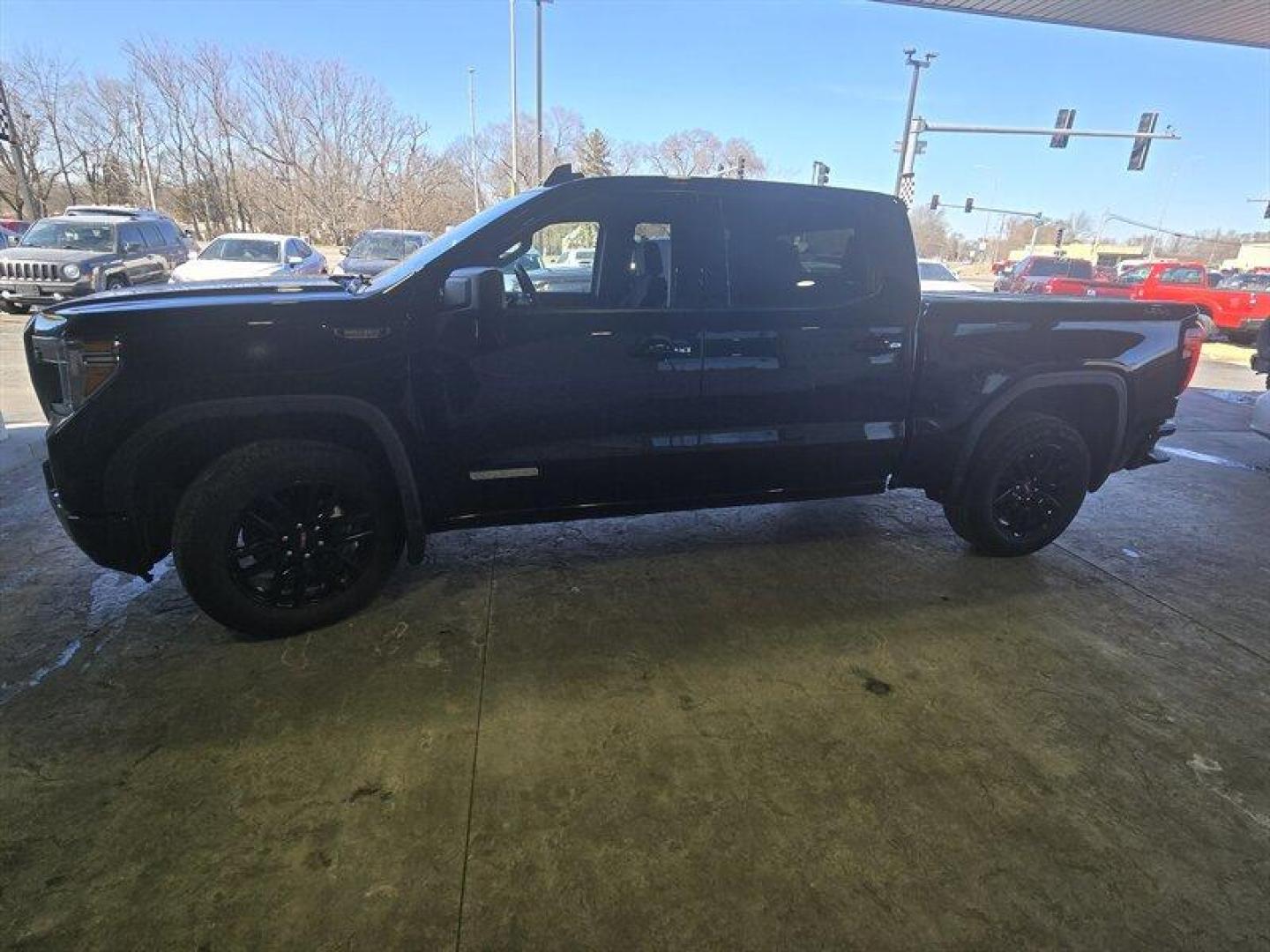 2020 Carbon Black Metallic GMC Sierra 1500 Elevation (3GTU9CET1LG) with an Duramax 3.0L Diesel Turbo I6 277hp 460ft. lbs. engine, 10Speed Shiftable A transmission, located at 25355 Eames Street, Channahon, IL, 60410, (815) 467-1807, 41.429108, -88.228432 - Photo#10