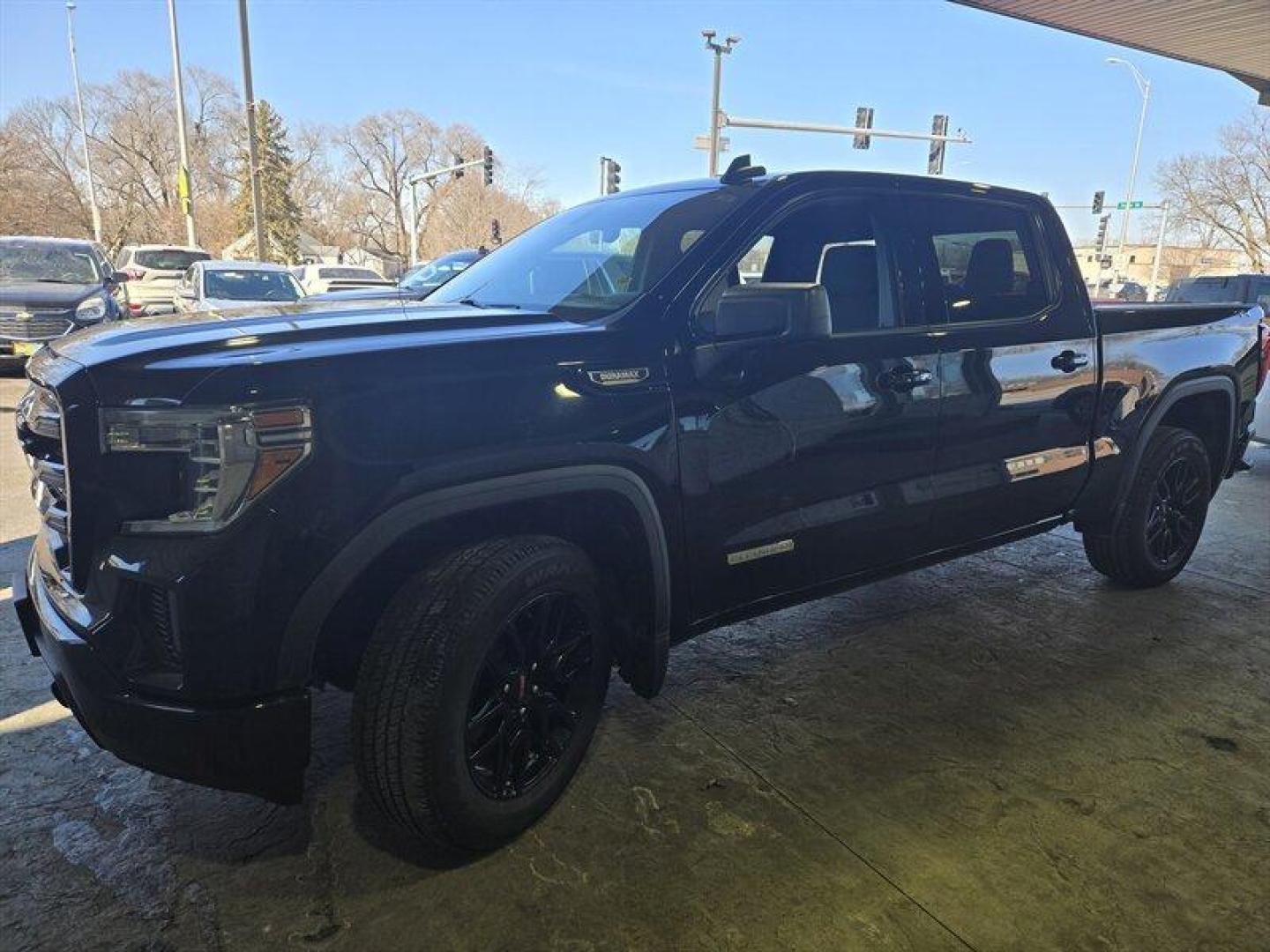 2020 Carbon Black Metallic GMC Sierra 1500 Elevation (3GTU9CET1LG) with an Duramax 3.0L Diesel Turbo I6 277hp 460ft. lbs. engine, 10Speed Shiftable A transmission, located at 25355 Eames Street, Channahon, IL, 60410, (815) 467-1807, 41.429108, -88.228432 - Photo#11