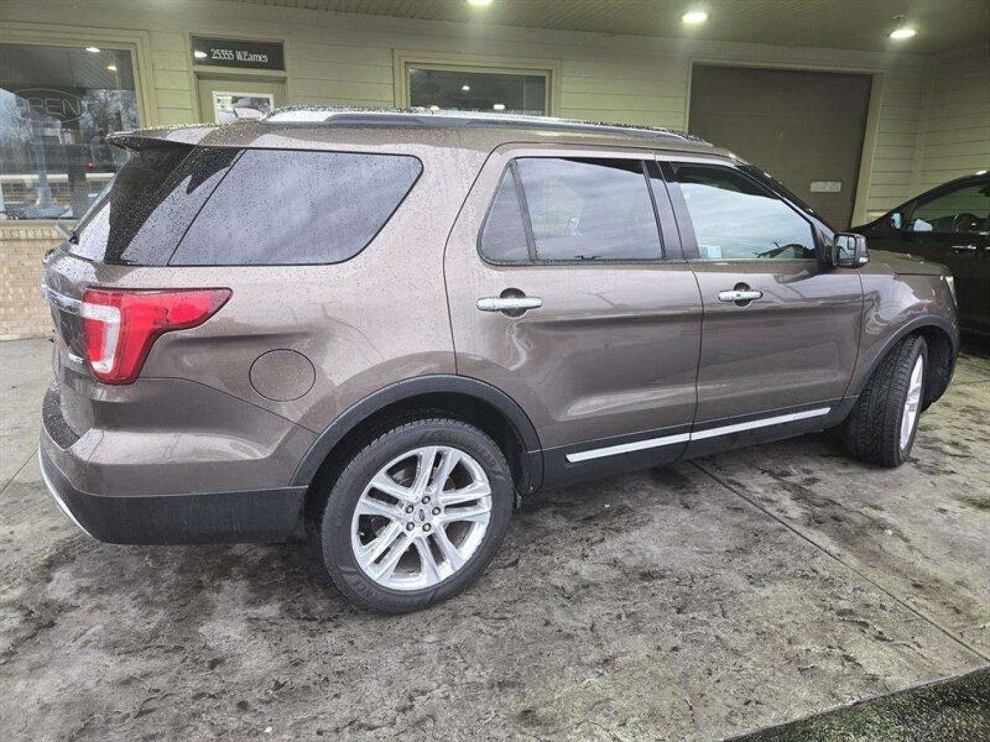 2016 Caribou Ford Explorer Limited (1FM5K8F87GG) with an 3.5L V6 290hp 255ft. lbs. engine, 6Speed Shiftable Au transmission, located at 25355 Eames Street, Channahon, IL, 60410, (815) 467-1807, 41.429108, -88.228432 - Introducing the 2016 Ford Explorer Limited in the striking Caribou exterior color! This powerhouse SUV comes equipped with a robust 3.5L V6 engine, delivering a thrilling 290hp and 255ft. lbs. of torque. Dominate the roads with confidence and style in this beast of a machine. Step inside the luxuri - Photo#2