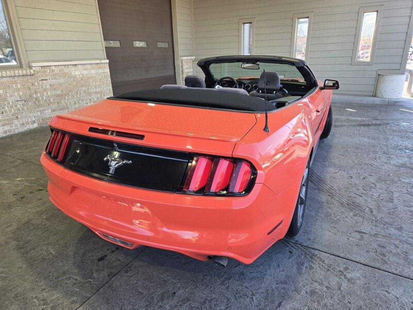 2016 Competition Orange Ford Mustang V6 (1FATP8EM9G5) with an 3.7L V6 300hp 280ft. lbs. engine, 6 Speed Manual transmission, located at 25355 Eames Street, Channahon, IL, 60410, (815) 467-1807, 41.429108, -88.228432 - Buckle up, because this 2016 Ford Mustang V6 is ready to roar onto the scene in eye-catching Competition Orange! Powered by a fierce 3.7L V6 engine, this pony car packs a punch with 300hp and 280ft. lbs. of torque. Slide into the Ebony interior and feel the thrill of the open road with the factory d - Photo#5