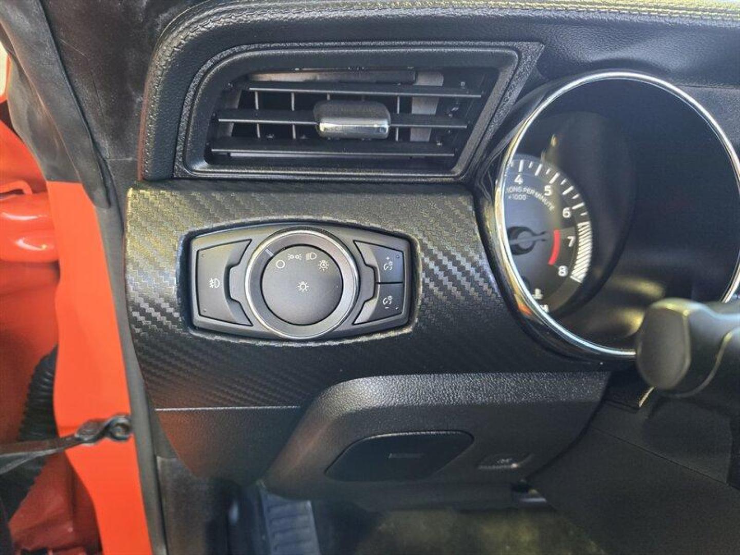 2016 Competition Orange Ford Mustang V6 (1FATP8EM9G5) with an 3.7L V6 300hp 280ft. lbs. engine, 6 Speed Manual transmission, located at 25355 Eames Street, Channahon, IL, 60410, (815) 467-1807, 41.429108, -88.228432 - Buckle up, because this 2016 Ford Mustang V6 is ready to roar onto the scene in eye-catching Competition Orange! Powered by a fierce 3.7L V6 engine, this pony car packs a punch with 300hp and 280ft. lbs. of torque. Slide into the Ebony interior and feel the thrill of the open road with the factory d - Photo#18