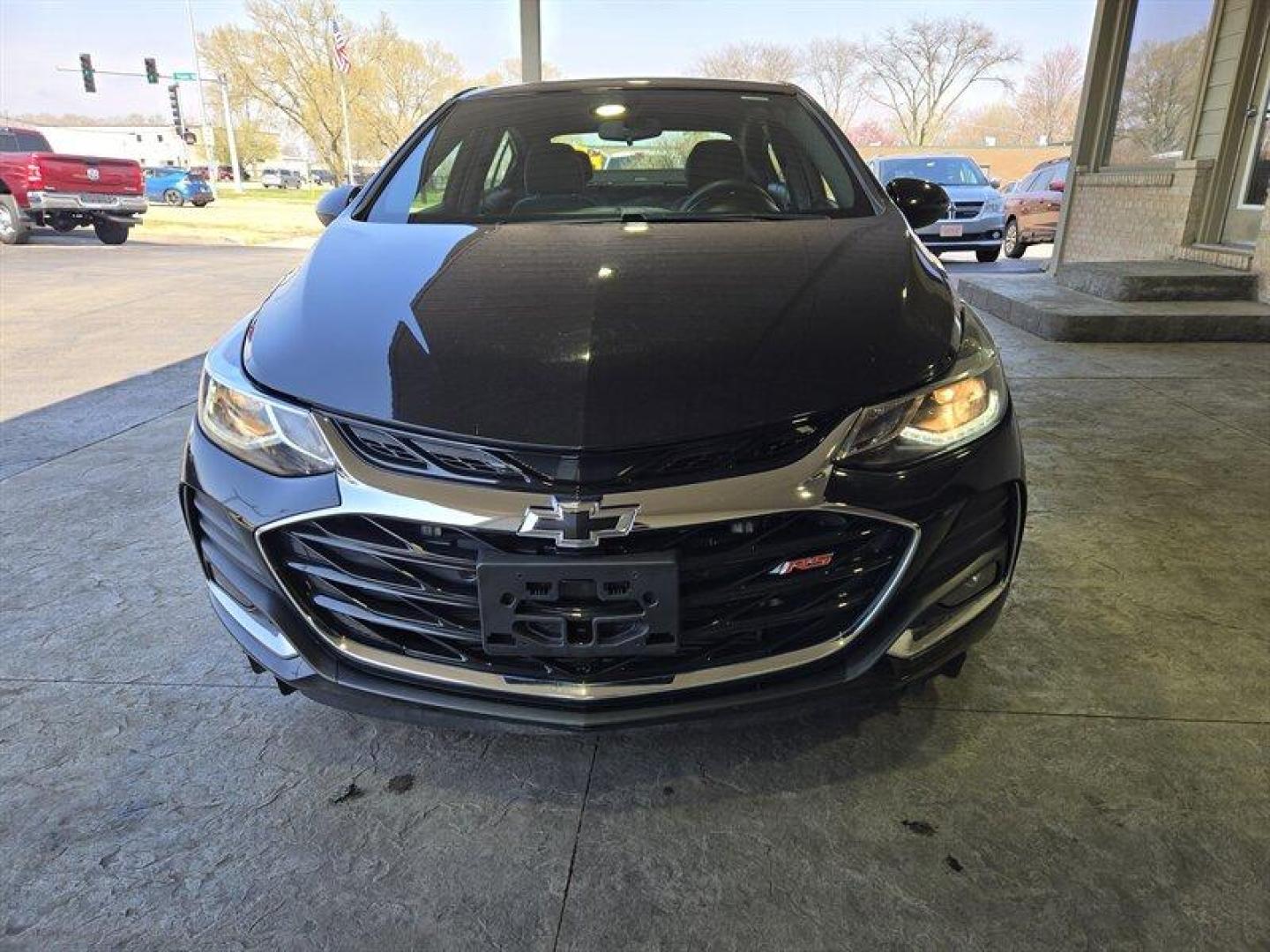 2019 Mosaic Black Metallic Chevrolet Cruze LT (1G1BE5SM6K7) with an 1.4L Turbo I4 153hp 177ft. lbs. engine, Automatic transmission, located at 25355 Eames Street, Channahon, IL, 60410, (815) 467-1807, 41.429108, -88.228432 - Looking for a sleek ride that's as fierce as it is efficient? Feast your eyes on this 2019 Chevrolet Cruze LT with the RS Package, ready to hit the streets like a boss. Powered by a 1.4L Turbo I4 engine that pumps out 153hp and 177ft. lbs. of torque, this baby means business. With its Mosaic Black - Photo#12