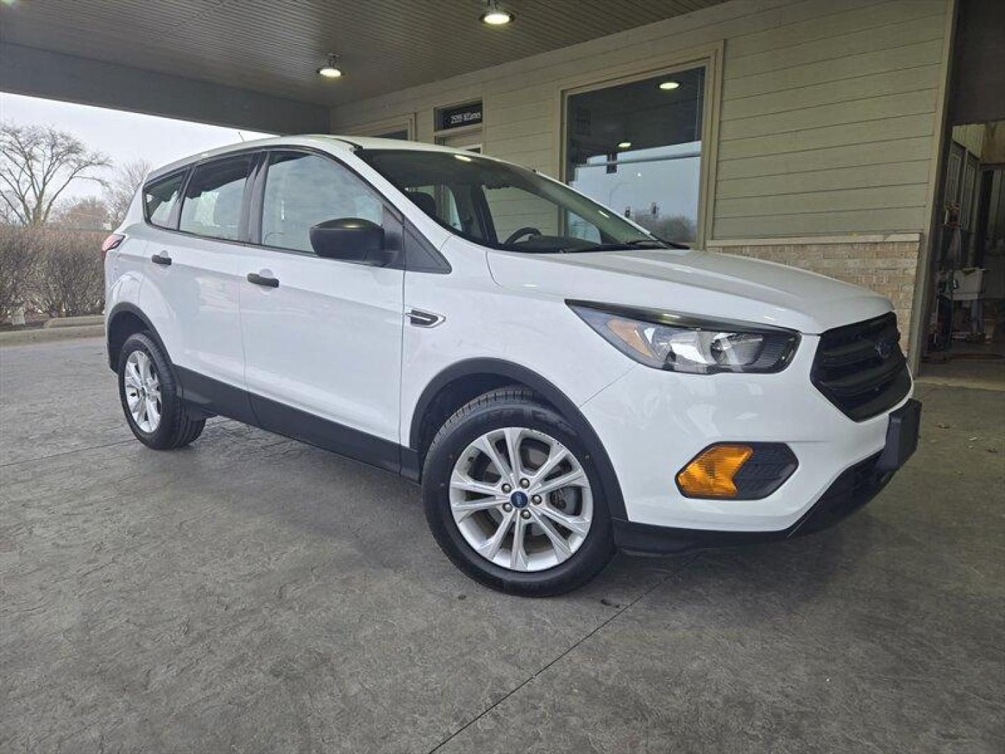 2019 Oxford White Ford Escape S (1FMCU0F71KU) with an Duratec 2.5L Flex Fuel I4 168hp 170ft. lbs. engine, 6Speed Shiftable Au transmission, located at 25355 Eames Street, Channahon, IL, 60410, (815) 467-1807, 41.429108, -88.228432 - Check out this sleek 2019 Ford Escape S in a striking Oxford White exterior color with a Charcoal Black/Chromite Gray interior. Powered by a robust Duratec 2.5L Flex Fuel I4 engine that delivers a punchy 168hp and 170ft. lbs. of torque, this baby is ready to hit the road with style and confidence. - Photo#0
