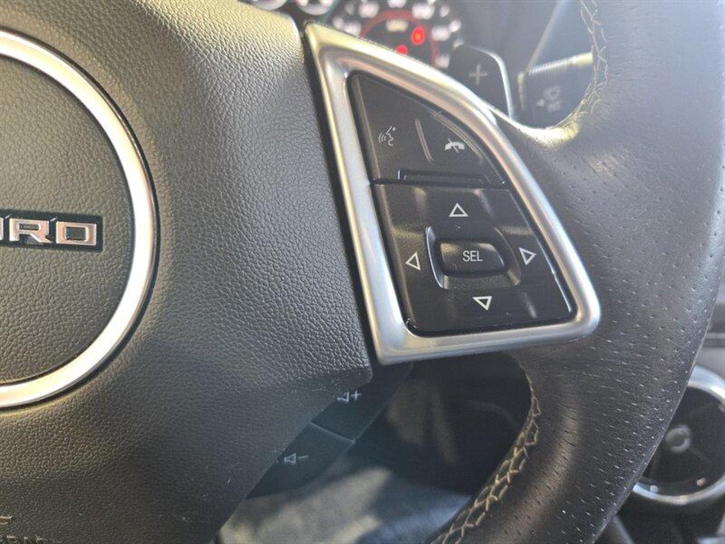 2017 Black Chevrolet Camaro 2LT 2LT (1G1FD1RS7H0) with an 3.6L V6 335hp 284ft. lbs. engine, 8Speed Shiftable Au transmission, located at 25355 Eames Street, Channahon, IL, 60410, (815) 467-1807, 41.429108, -88.228432 - Photo#26