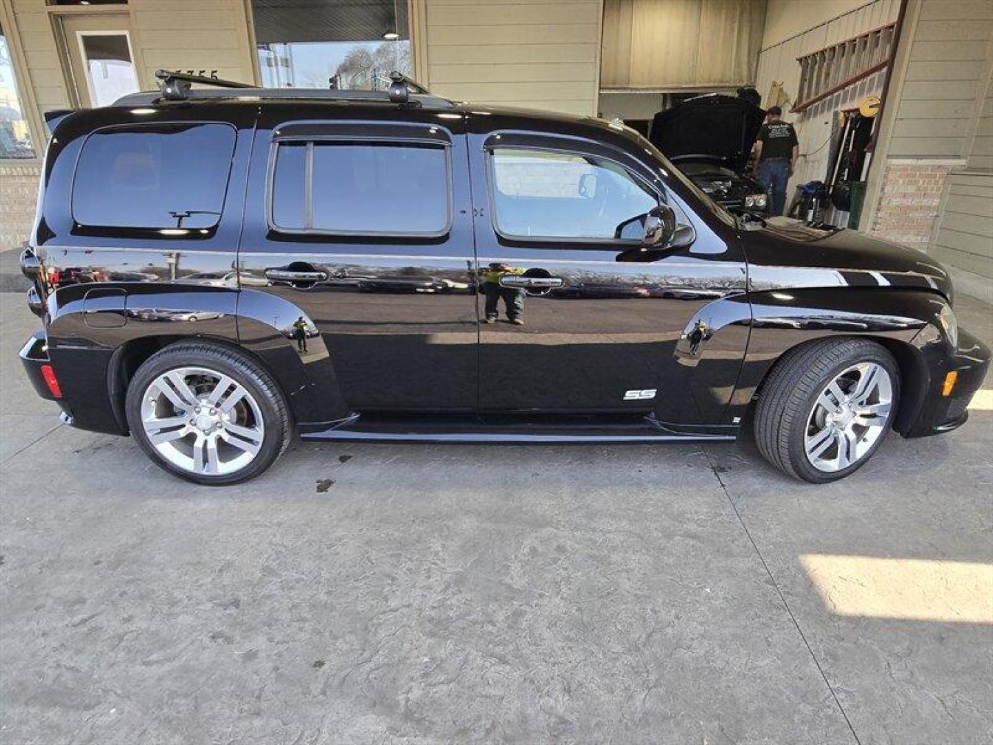 2008 Black Chevrolet HHR SS (3GNDA63X58S) with an 2.0L Turbocharged I4 235hp 223ft. lbs. engine, Automatic transmission, located at 25355 Eames Street, Channahon, IL, 60410, (815) 467-1807, 41.429108, -88.228432 - ** FLORIDA CAR SO NO RUST BUT IT DOES HAVE SUN FADING ON THE TOP PANELS OF VEHICLE, ALSO HAS A STAIN ON THE DRIVERS FOOTWELL FROM A HANDICAP MOUNT THAT WAS REMOVED. ** This 2008 Chevrolet HHR SS is a standout choice for those seeking a versatile and stylish ride. Powered by a potent 2.0L Turbocharge - Photo#2