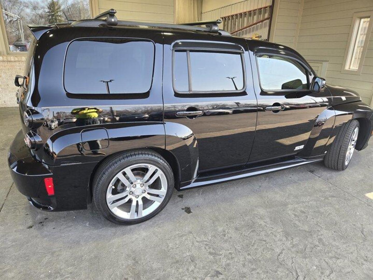 2008 Black Chevrolet HHR SS (3GNDA63X58S) with an 2.0L Turbocharged I4 235hp 223ft. lbs. engine, Automatic transmission, located at 25355 Eames Street, Channahon, IL, 60410, (815) 467-1807, 41.429108, -88.228432 - ** FLORIDA CAR SO NO RUST BUT IT DOES HAVE SUN FADING ON THE TOP PANELS OF VEHICLE, ALSO HAS A STAIN ON THE DRIVERS FOOTWELL FROM A HANDICAP MOUNT THAT WAS REMOVED. ** This 2008 Chevrolet HHR SS is a standout choice for those seeking a versatile and stylish ride. Powered by a potent 2.0L Turbocharge - Photo#3