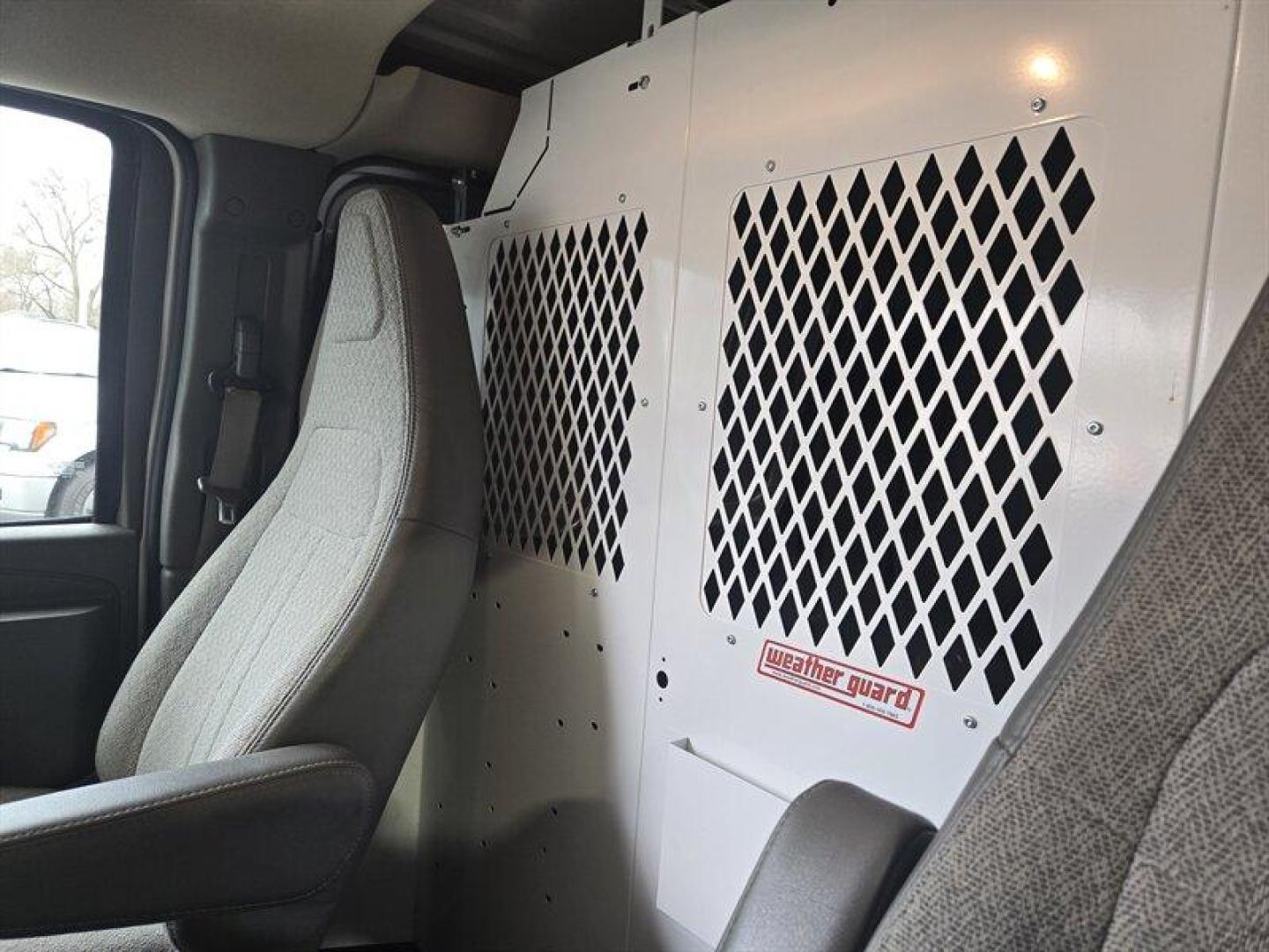 2017 Silver Ice Metallic Chevrolet Express Work Van Cargo (1GCWGAFF5H1) with an Vortec 4.8L V8 285hp 295ft. lbs. engine, 6-Speed Shiftable Au transmission, located at 25355 Eames Street, Channahon, IL, 60410, (815) 467-1807, 41.429108, -88.228432 - Photo#25