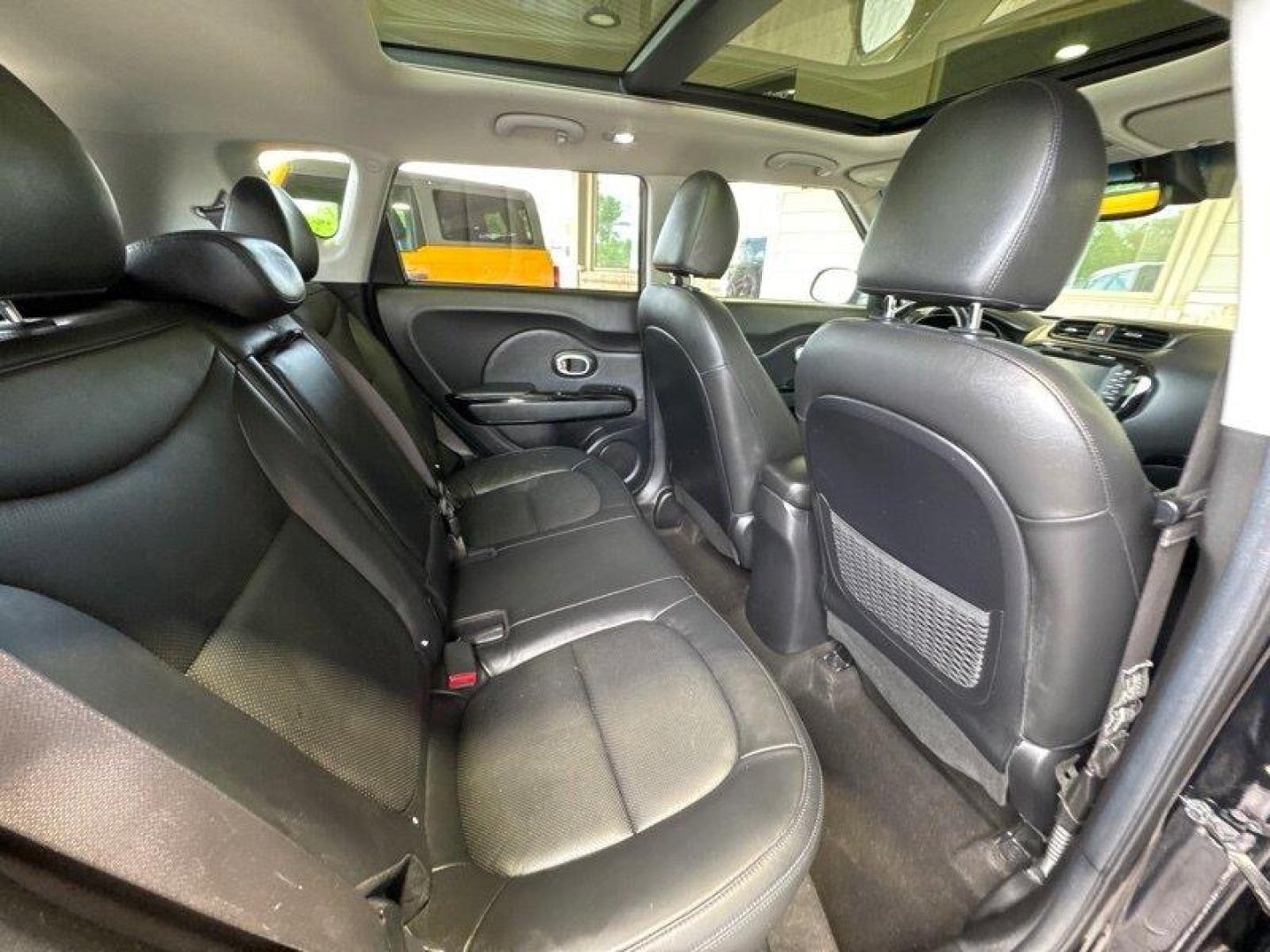 2016 Shadow Black Kia Soul Exclaim (KNDJX3A59G7) with an 2.0L I4 164hp 151ft. lbs. engine, Automatic transmission, located at 25355 Eames Street, Channahon, IL, 60410, (815) 467-1807, 41.429108, -88.228432 - Get ready to groove in the funky 2016 Kia Soul ! This bad boy is powered by a 2.0L I4 engine that churns out 164hp and 151ft. lbs. of torque, giving you that extra kick when you need it. Equipped with the Premium Package, this Soul comes packed with all the bells and whistles you could dream of. Wi - Photo#15