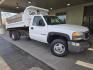 2007 White GMC Sierra 3500 Work Truck (1GDJC34U67E) with an 6.0 engine, located at 25355 Eames Street, Channahon, IL, 60410, (815) 467-1807, 41.429108, -88.228432 - ** HENDERSON DUMP BODY, BOX A LITTLE RUSTY BUT THE TRUCK WILL STILL GET THE JOB DONE. ** This 2007 GMC Sierra 3500 comes equipped with a powerful 6.0 engine that ensures reliable performance. The exterior is a sleek White color, complemented by a stylish Gray interior. With its low mileage of below - Photo#0